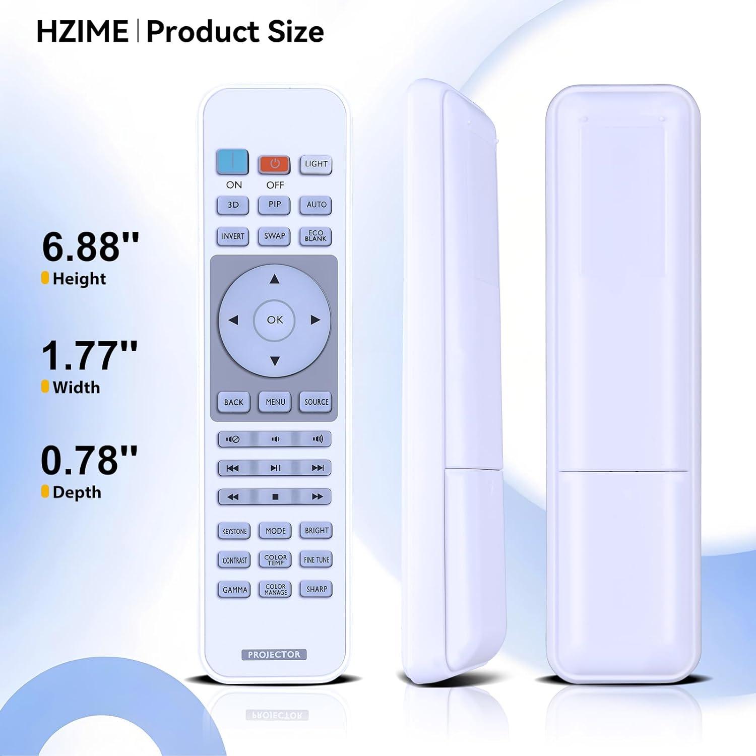 Control Remoto Reemplazo HZIME para Proyector BenQ TH670 y más