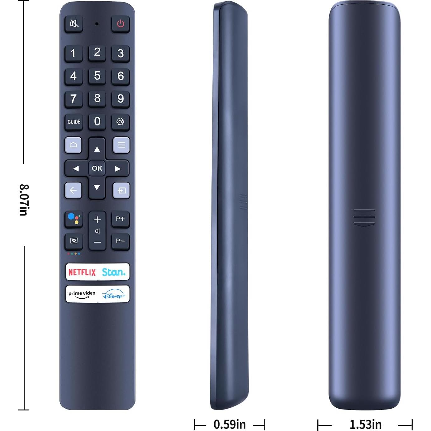 Control Remoto de Voz Oumeite RC901V FAR1 para TCL Smart TV