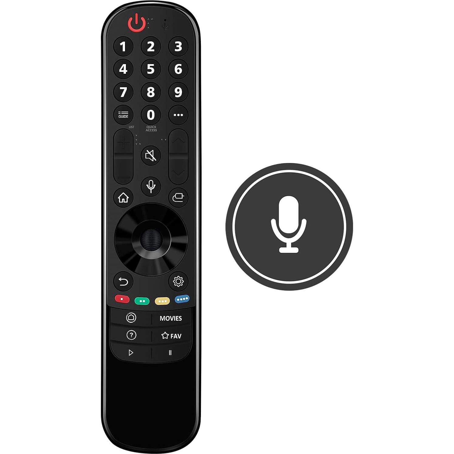 Control Remoto ECONTROLLY MR22GN Compatible con LG OLED 4K