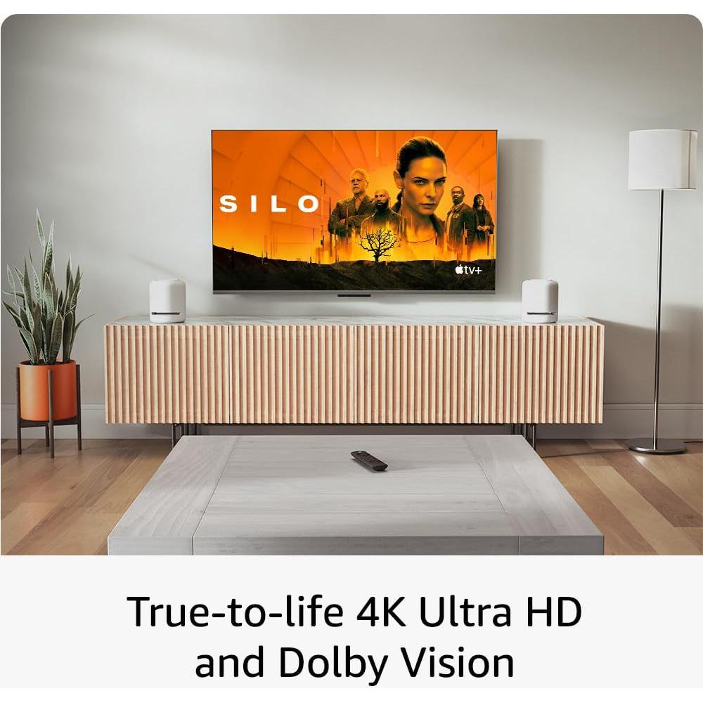 Like-New Amazon Fire TV Stick 4K Max streaming device (newest model) supports Wi-Fi 6E, free & live TV without cable or satellite