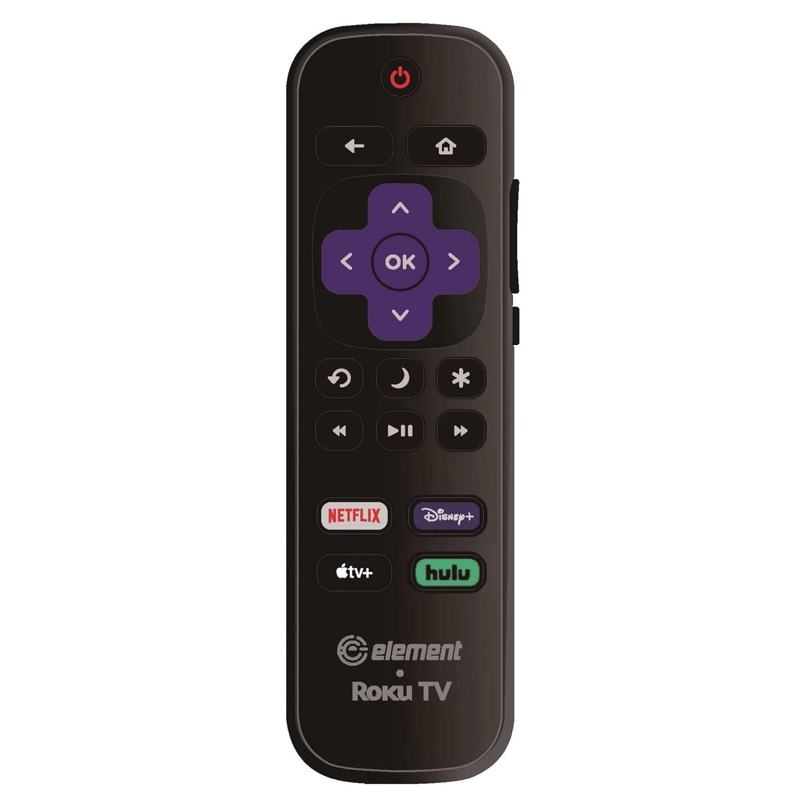 Control Remoto de Reemplazo Element Roku 4K con Accesos Directos