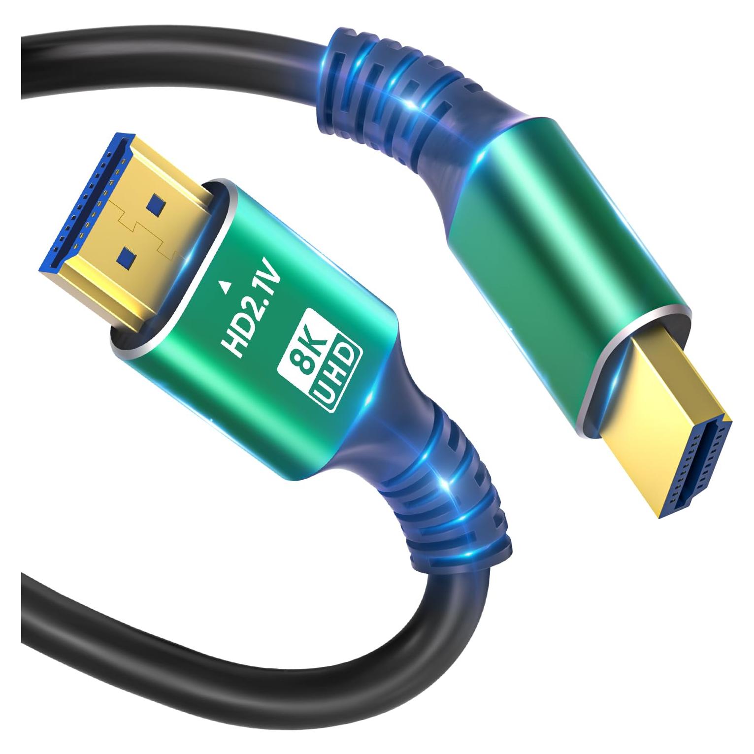 Cable HDMI 8K Ultra Alta Velocidad 0.5M SHKIBY 2.1 48Gbps