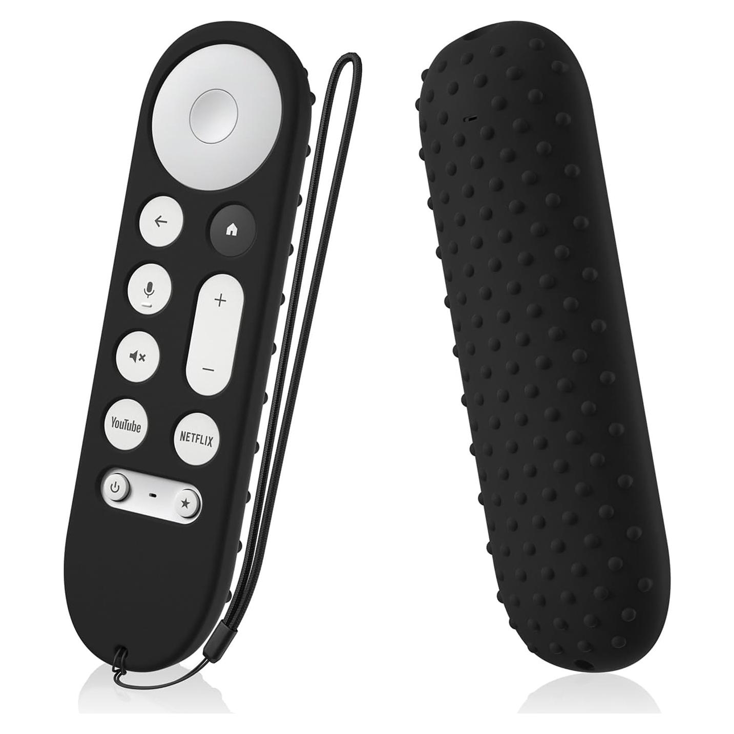 Funda de Silicona para Control Remoto Google TV 4K GY3LE Negra