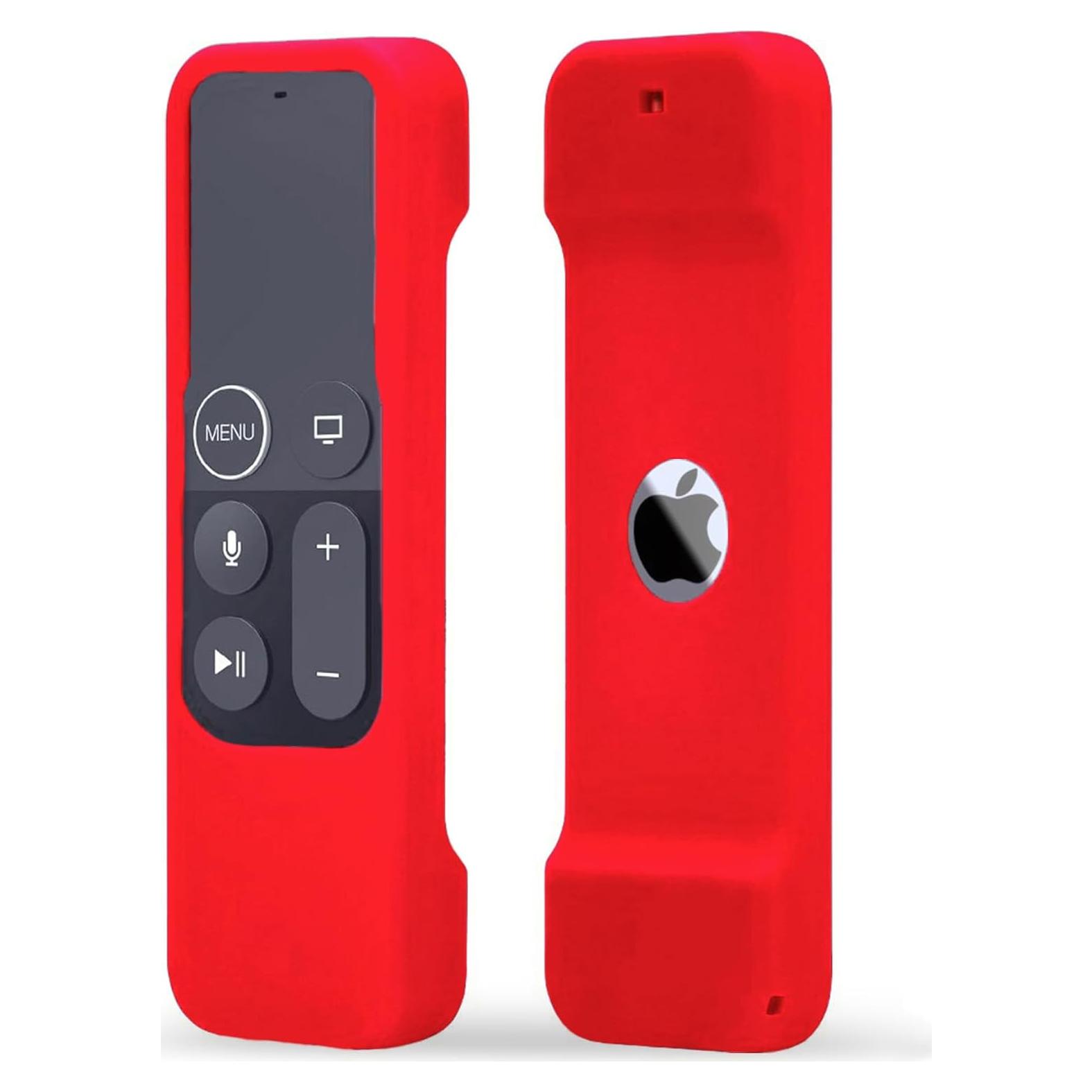 Funda de Silicona Rojo para Control Remoto Apple TV 4K/HD