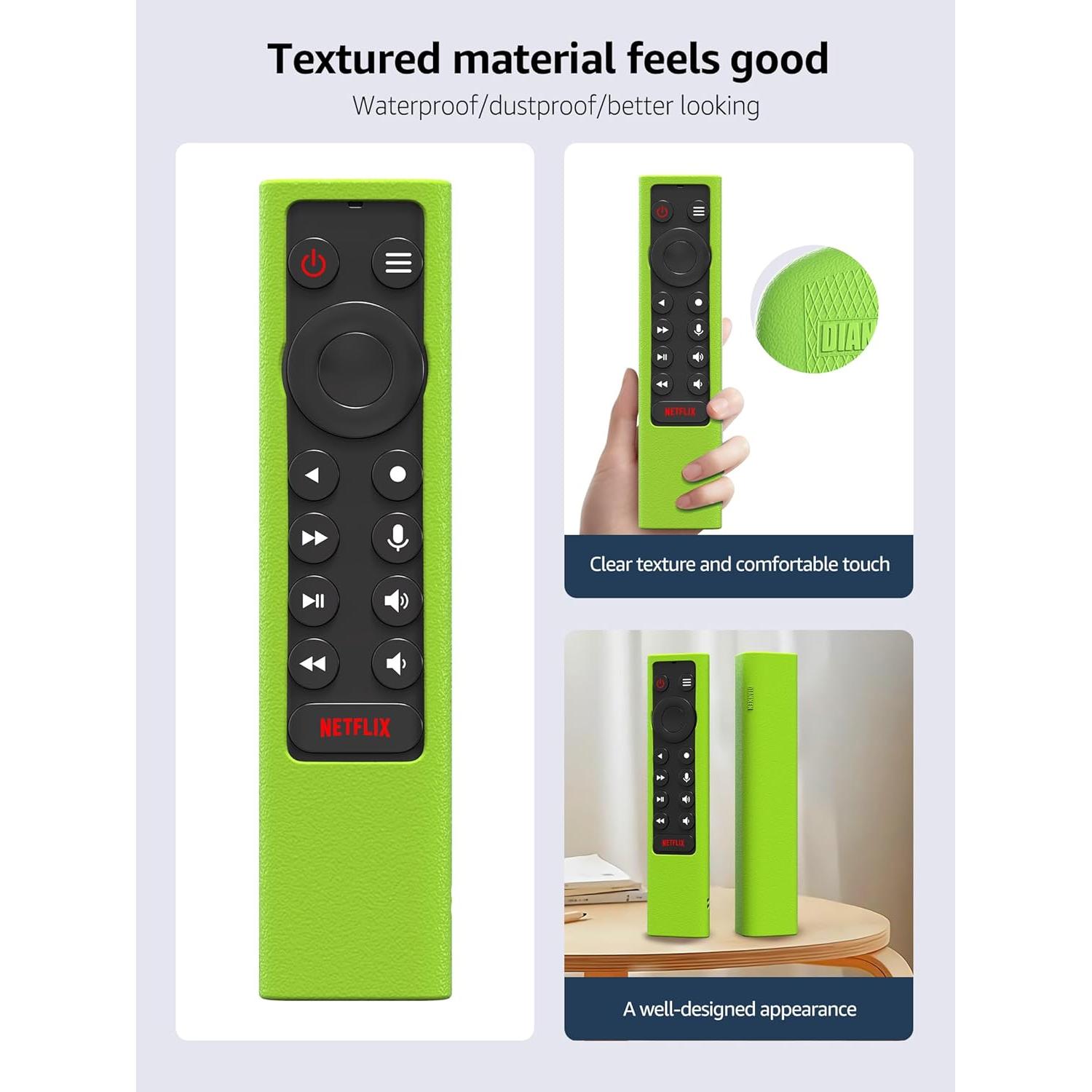 Funda de Silicona ZWP Verde para Control Remoto NVIDIA Shield TV Pro