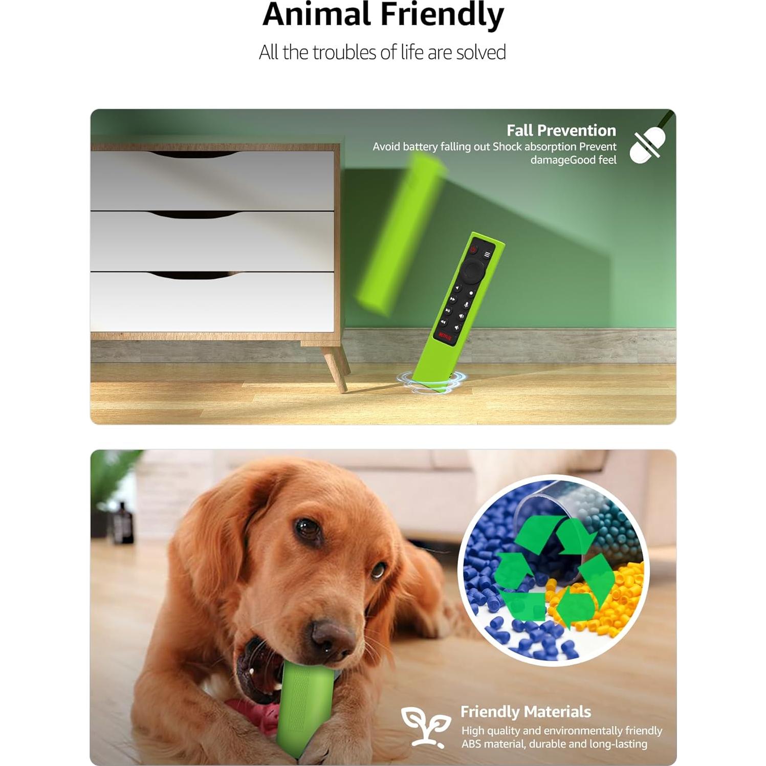 Funda de Silicona ZWP Verde para Control Remoto NVIDIA Shield TV Pro