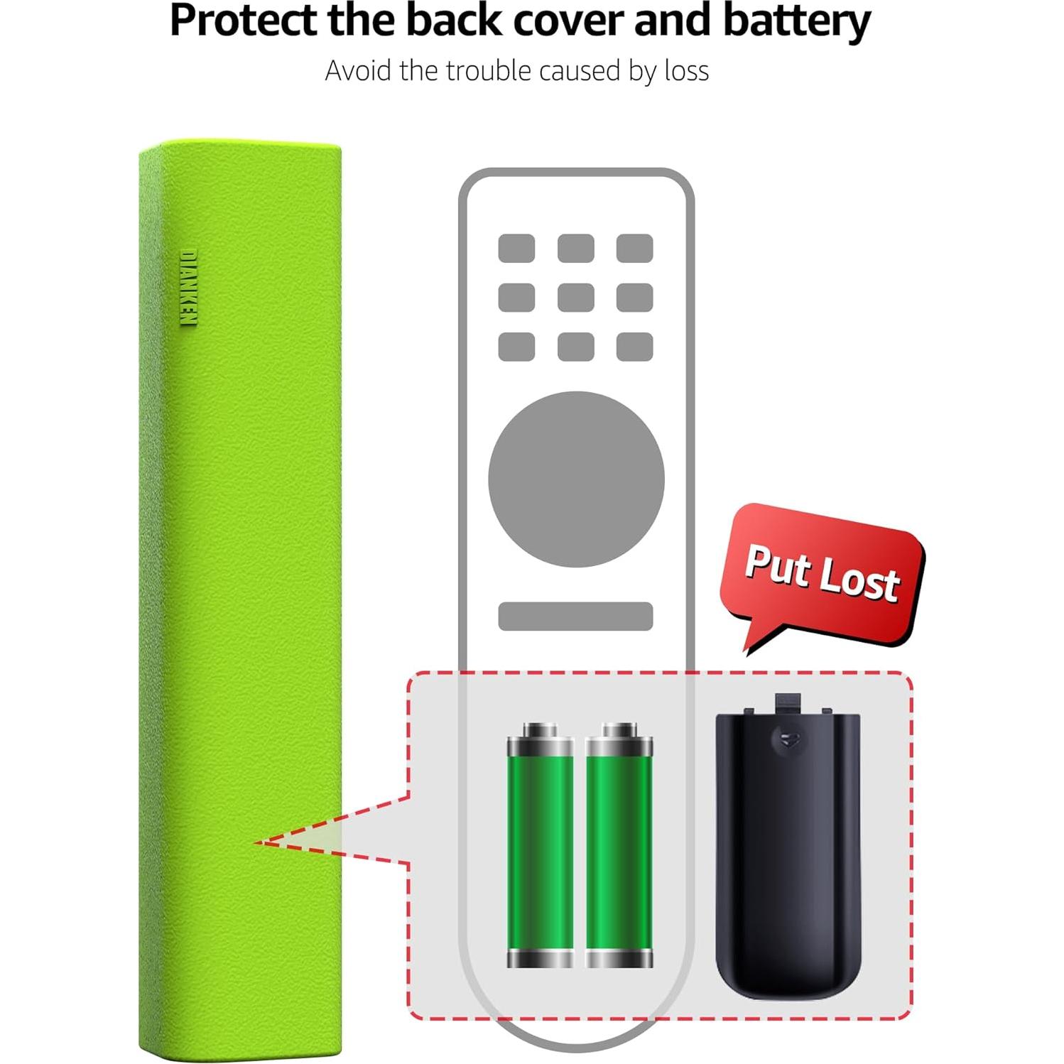 Funda de Silicona ZWP Verde para Control Remoto NVIDIA Shield TV Pro