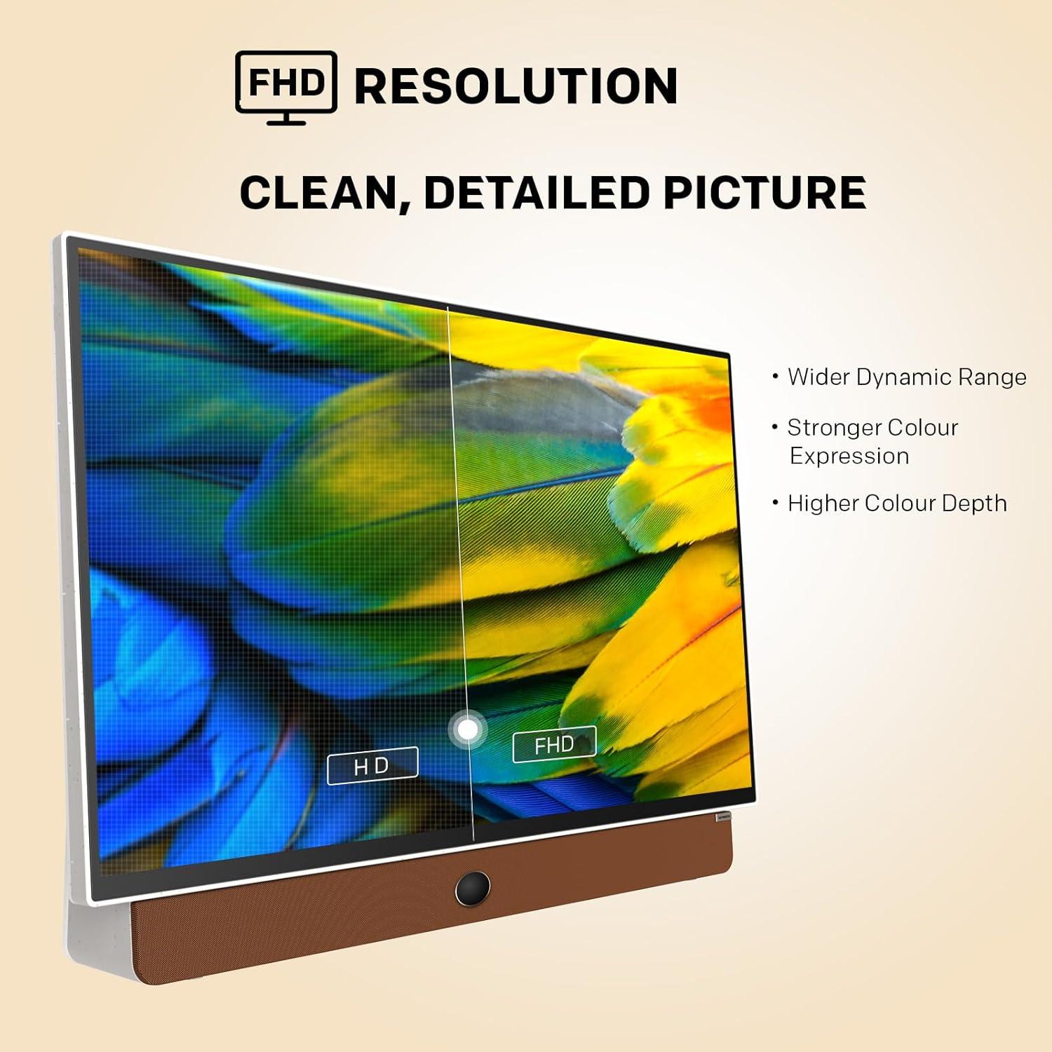 Pantalla Inteligente Portátil Skyworth 24P100 1080P FHD