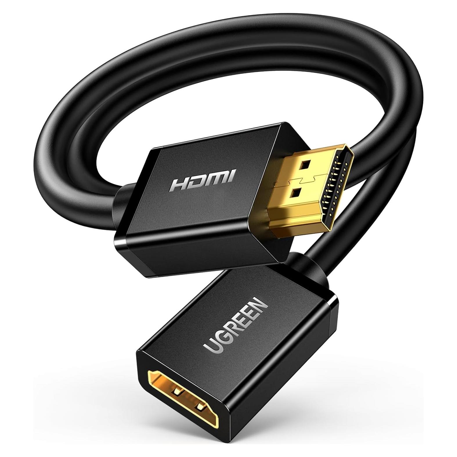 Cable de Extensión HDMI UGREEN 1.83m Macho a Hembra 4K