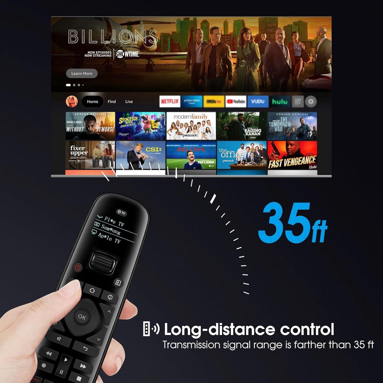 Control Remoto Universal SofaBaton U2 con Bluetooth y Macros