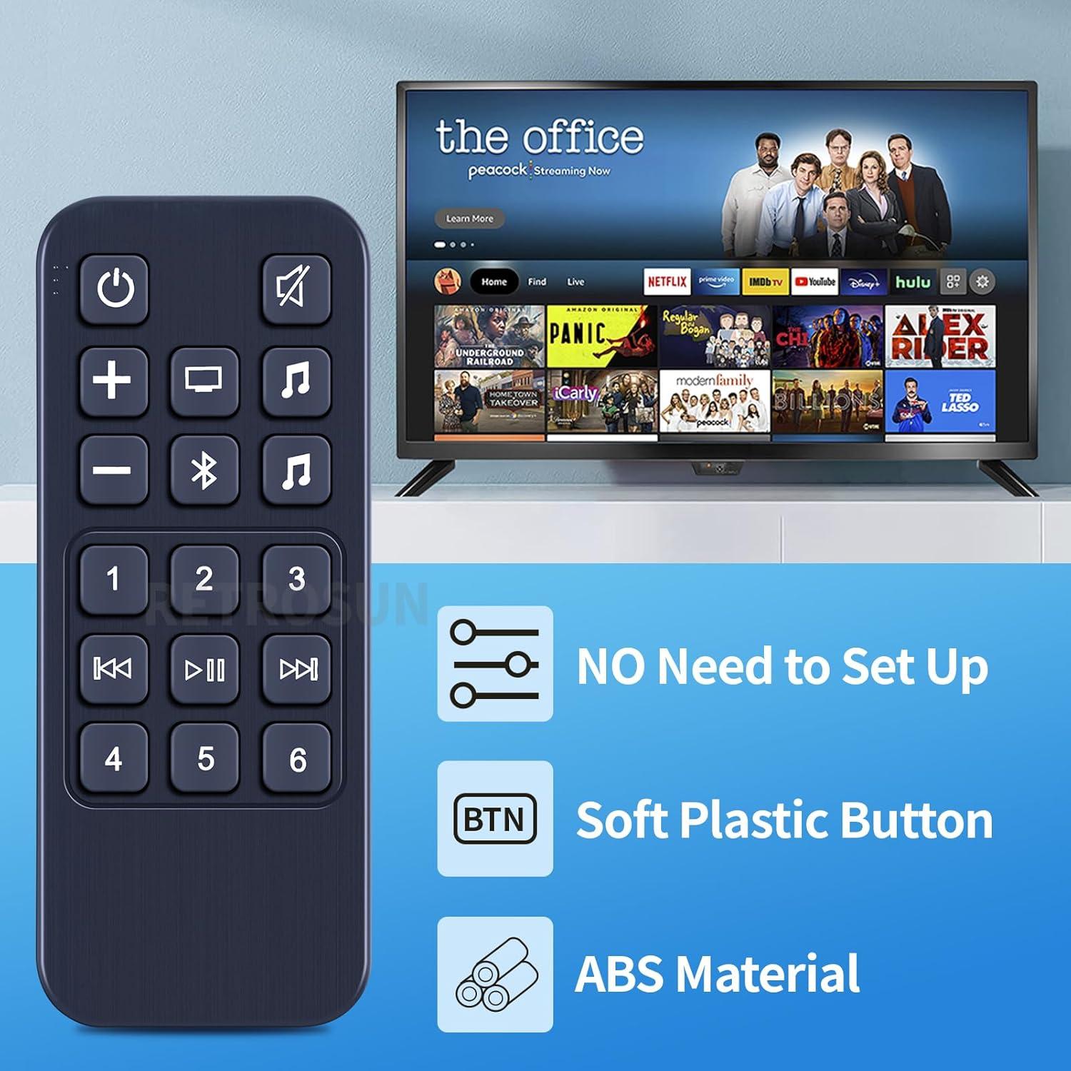 Control Remoto Reemplazo Oumeite para Bose Soundbar 900 500