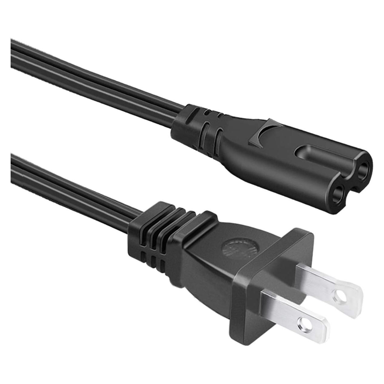 Cable de Alimentación 2 Clavijas 2.5m Trospow para Sonos