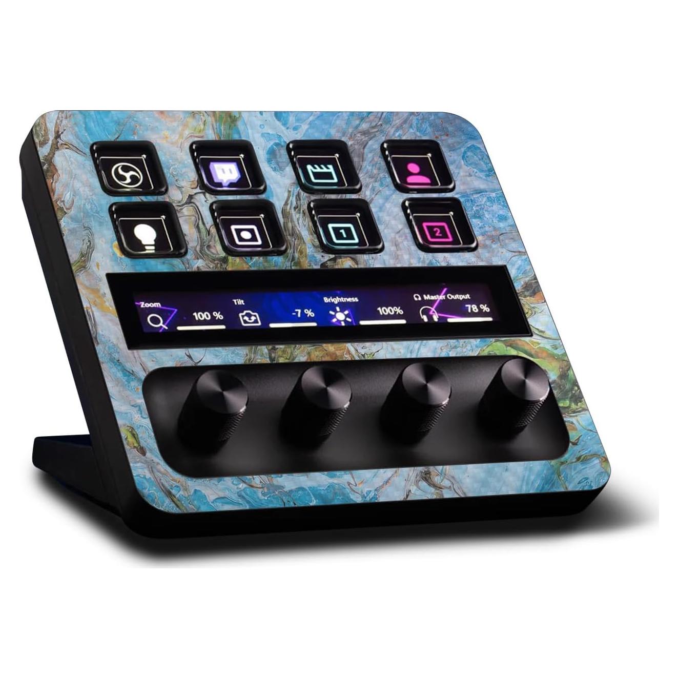 Carcasa de Fibra de Carbono MightySkins para Elgato Stream Deck +