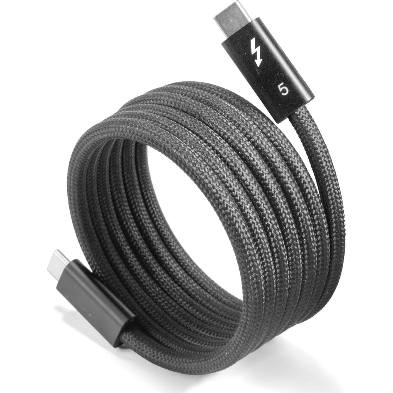 Cable Thunderbolt 5.0 BoxWave Compatible con Elgato Stream Deck XL 1.52m