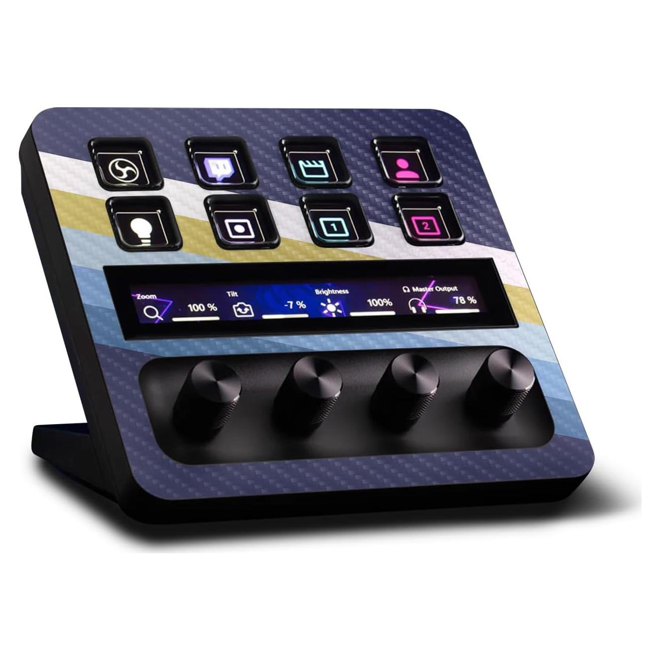 Carcasa de Fibra de Carbono MightySkins para Elgato Stream Deck +