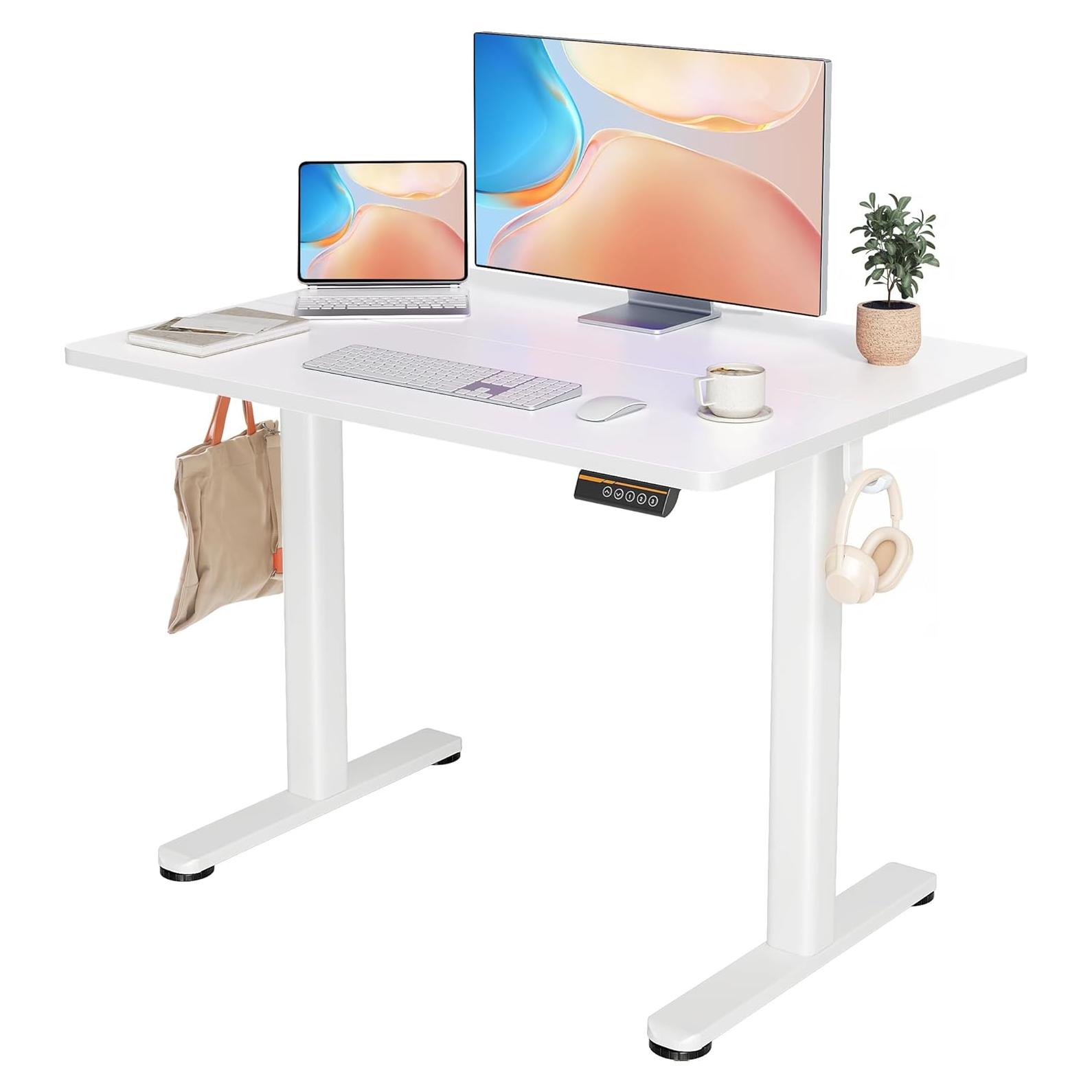 Escritorio de pie eléctrico YDN P3.01.001 ajustable 101.6x60.96cm