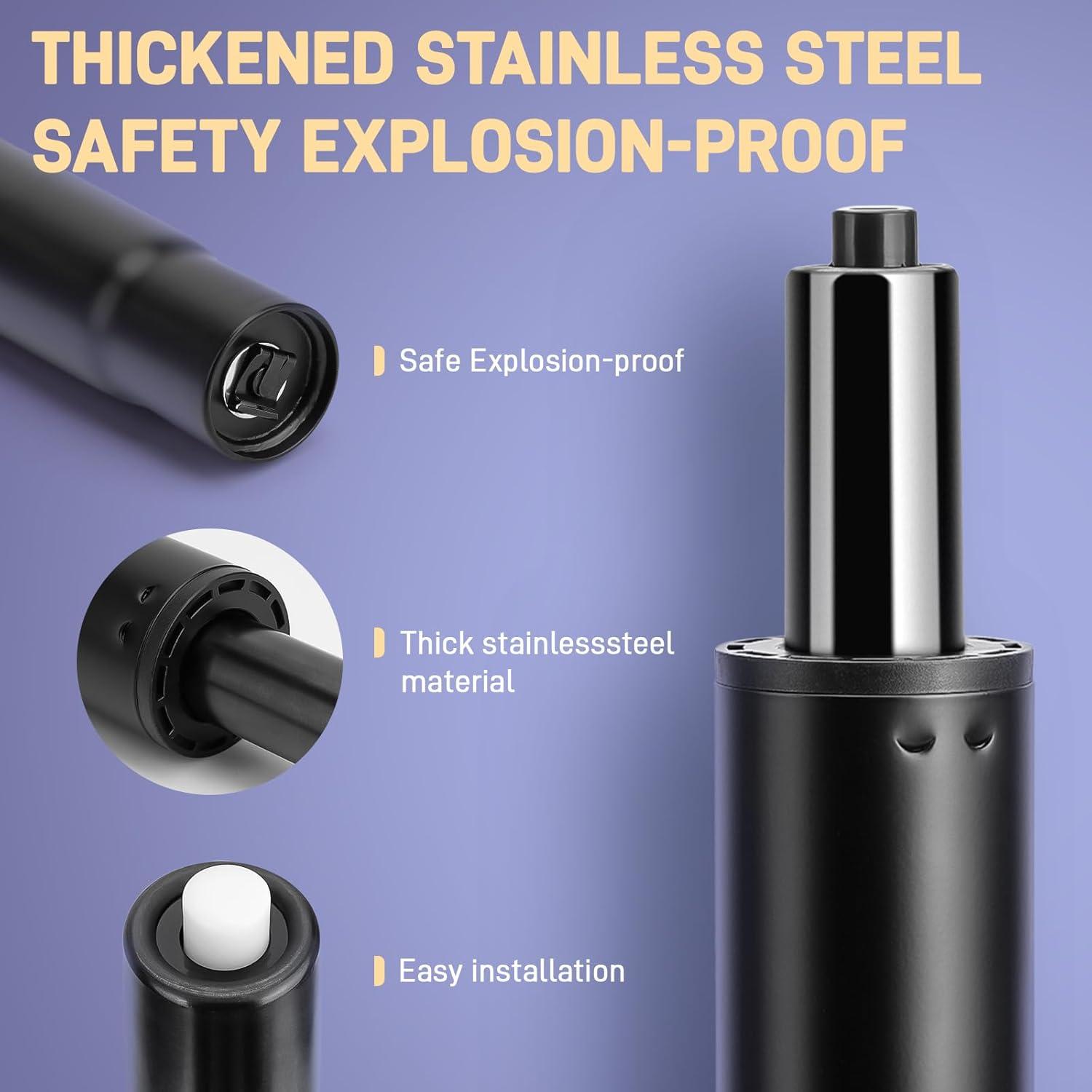 Cilindro de Elevación para Silla de Oficina SINOLUXE 10.16 cm