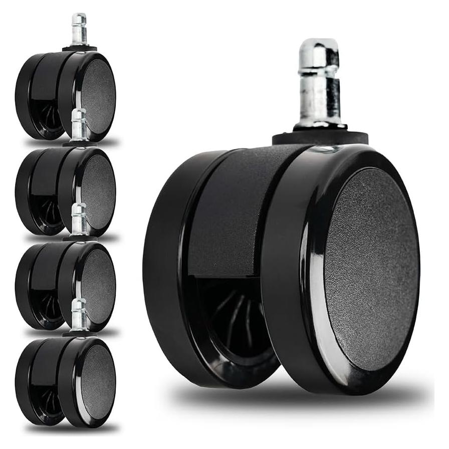 Ruedas de Caster para Sillas Herman Miller y Steelcase - Juego de 5