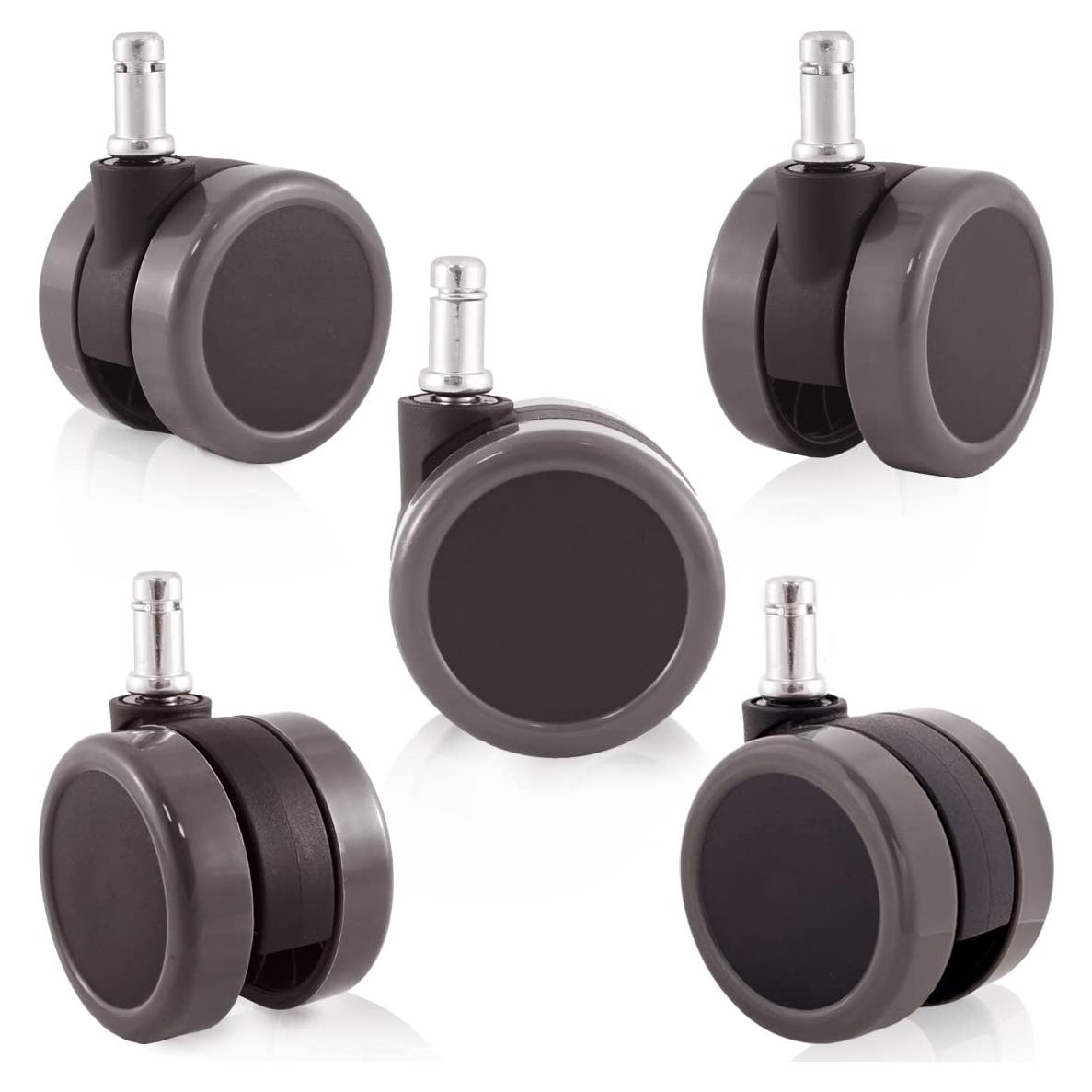 Ruedas de poliuretano para silla de oficina 11mm - Disfrutar Caster
