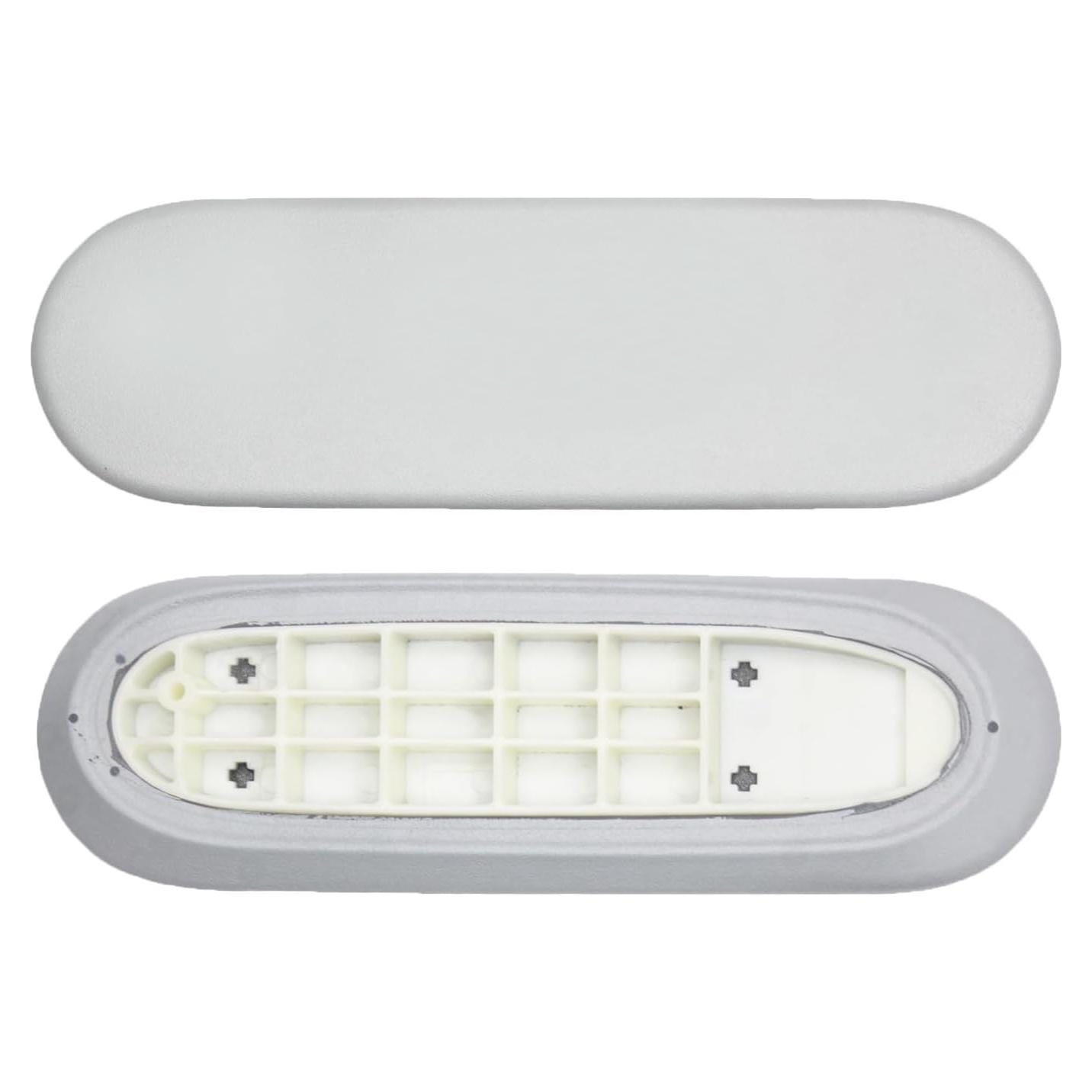 Almohadilla Reposabrazos Silla Oficina Yerinmeich Gris Claro