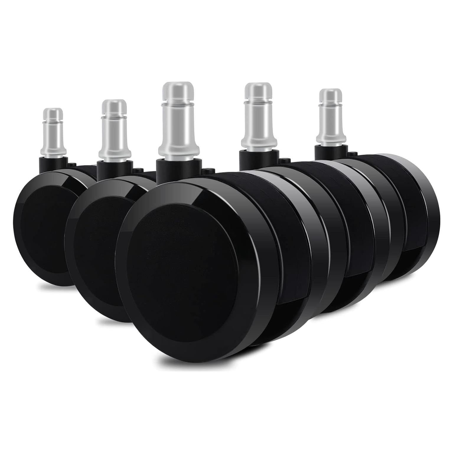 Ruedas de Reemplazo Herman Miller 60mm para Sillas Aeron - Juego de 5