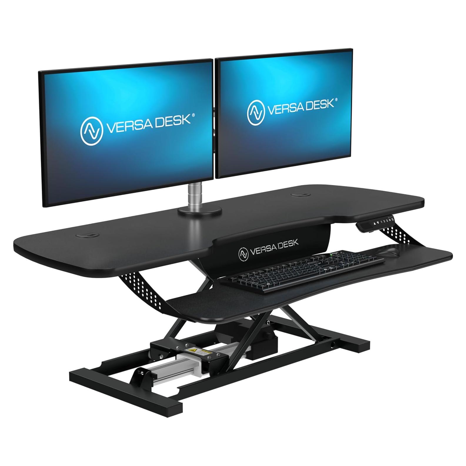 Convertidor de Escritorio Eléctrico VERSADESK PowerPro 121.9x61cm Negro