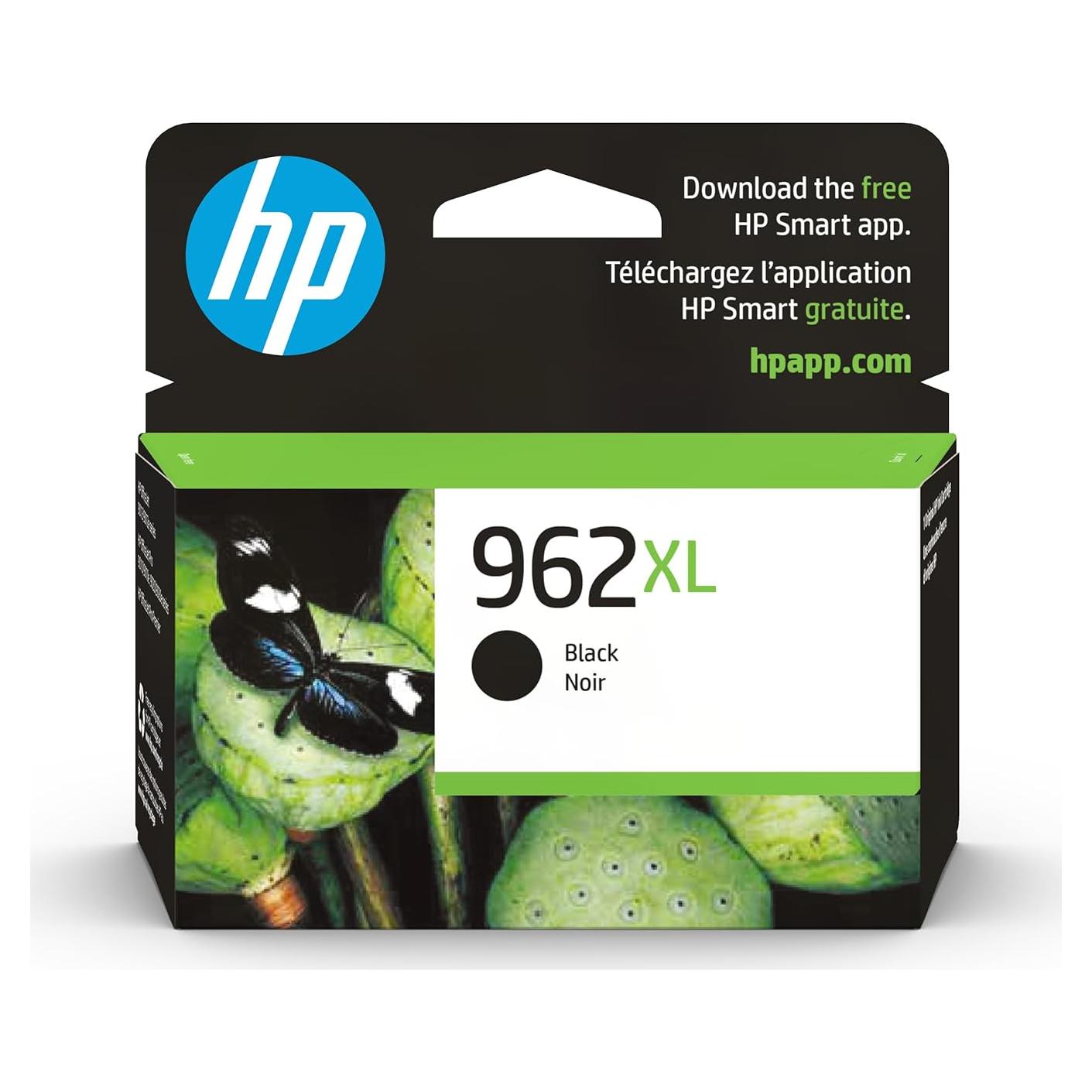 Cartucho de Tinta Negra HP 962XL Alto Rendimiento 2000 Páginas