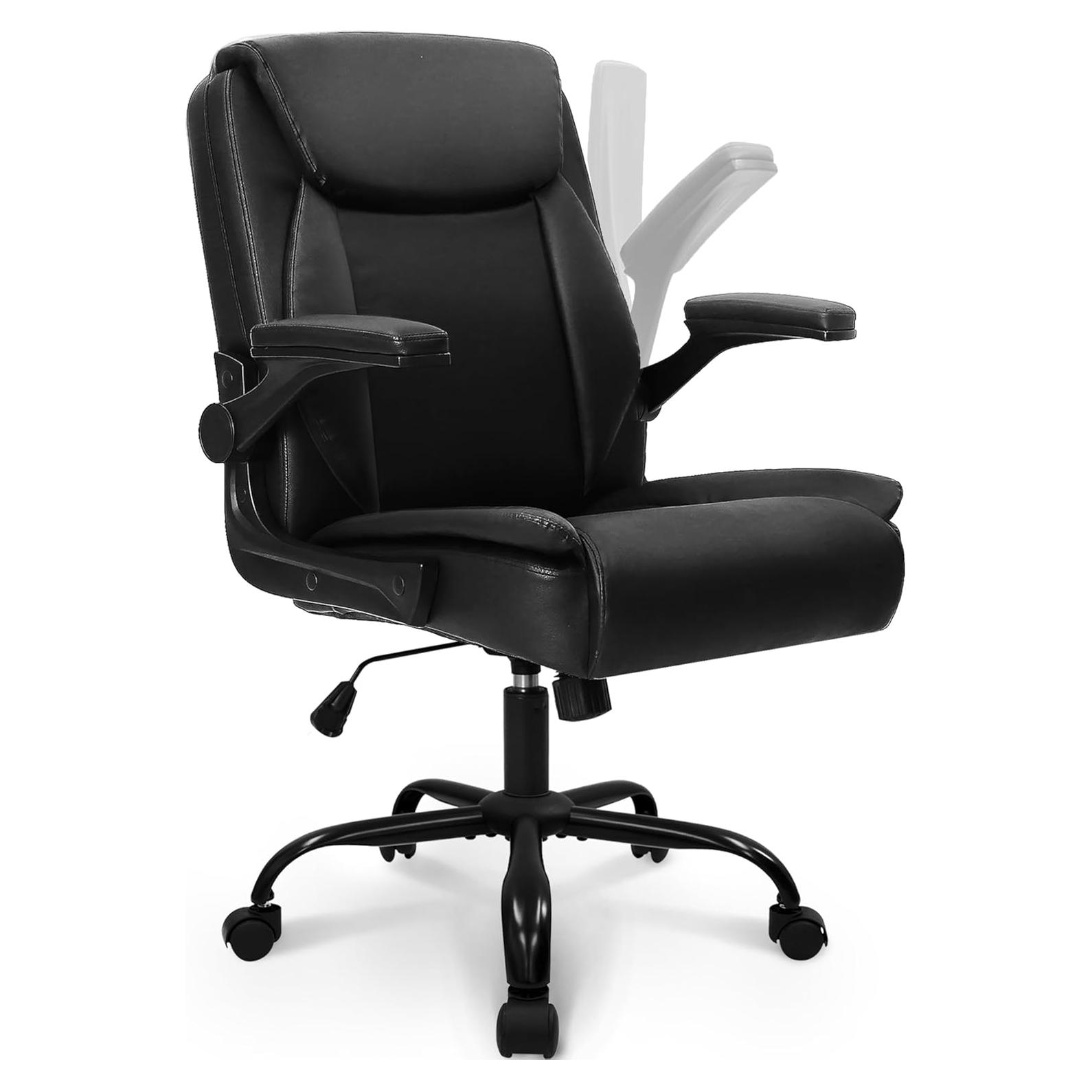 Silla de Oficina Ergonómica SILLA NEO Ejecutiva Plegable Negra