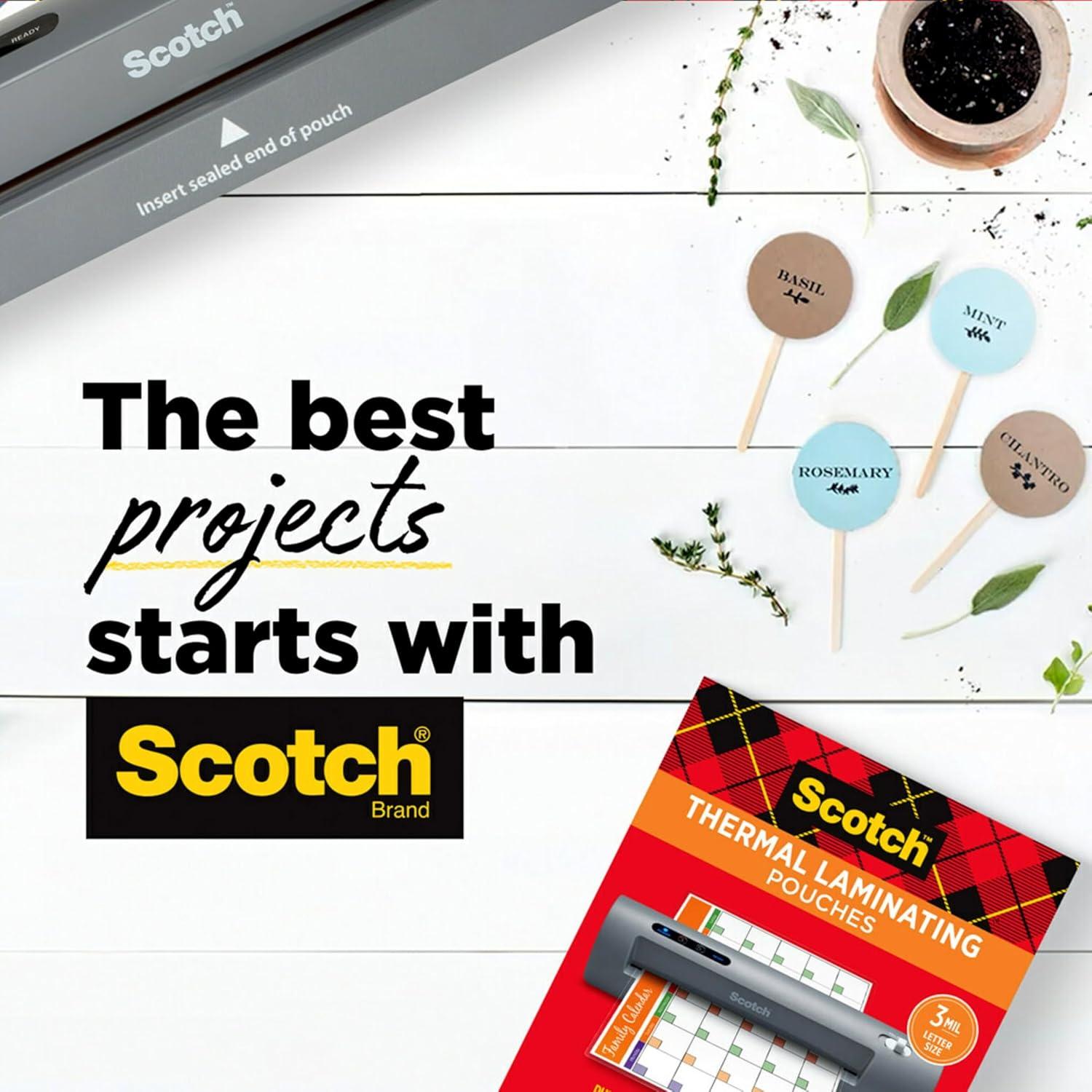 Laminadora Térmica PRO Scotch TL906 23 cm 2 Rodillos