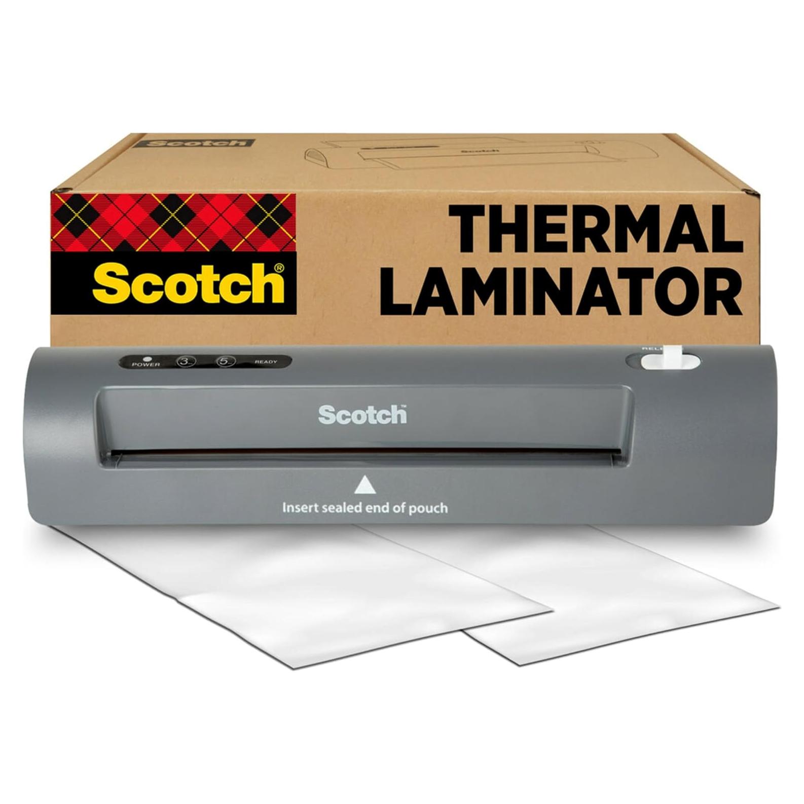 Laminadora Térmica Scotch TL901X 9" para Fotos y Documentos