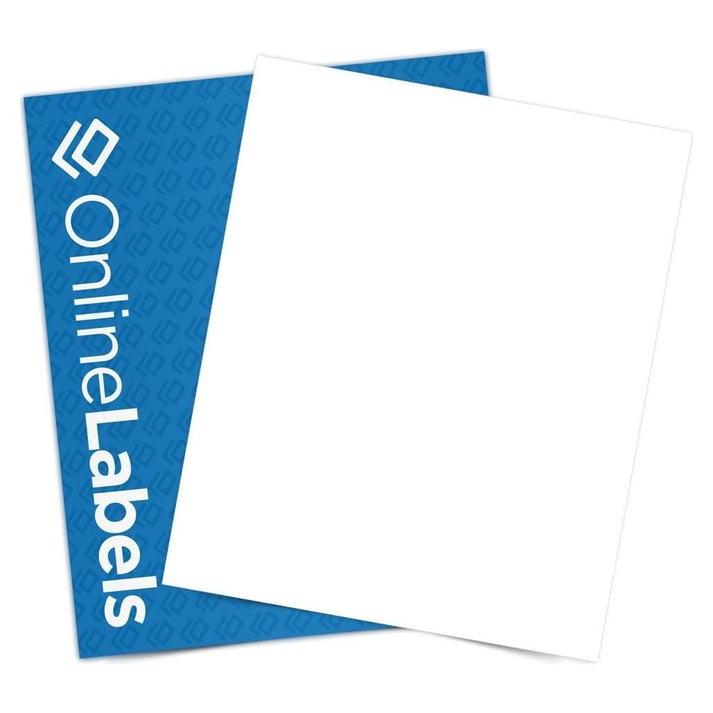 Papel de Etiquetas Removibles Blancas 500 Hojas 21.6x27.9cm