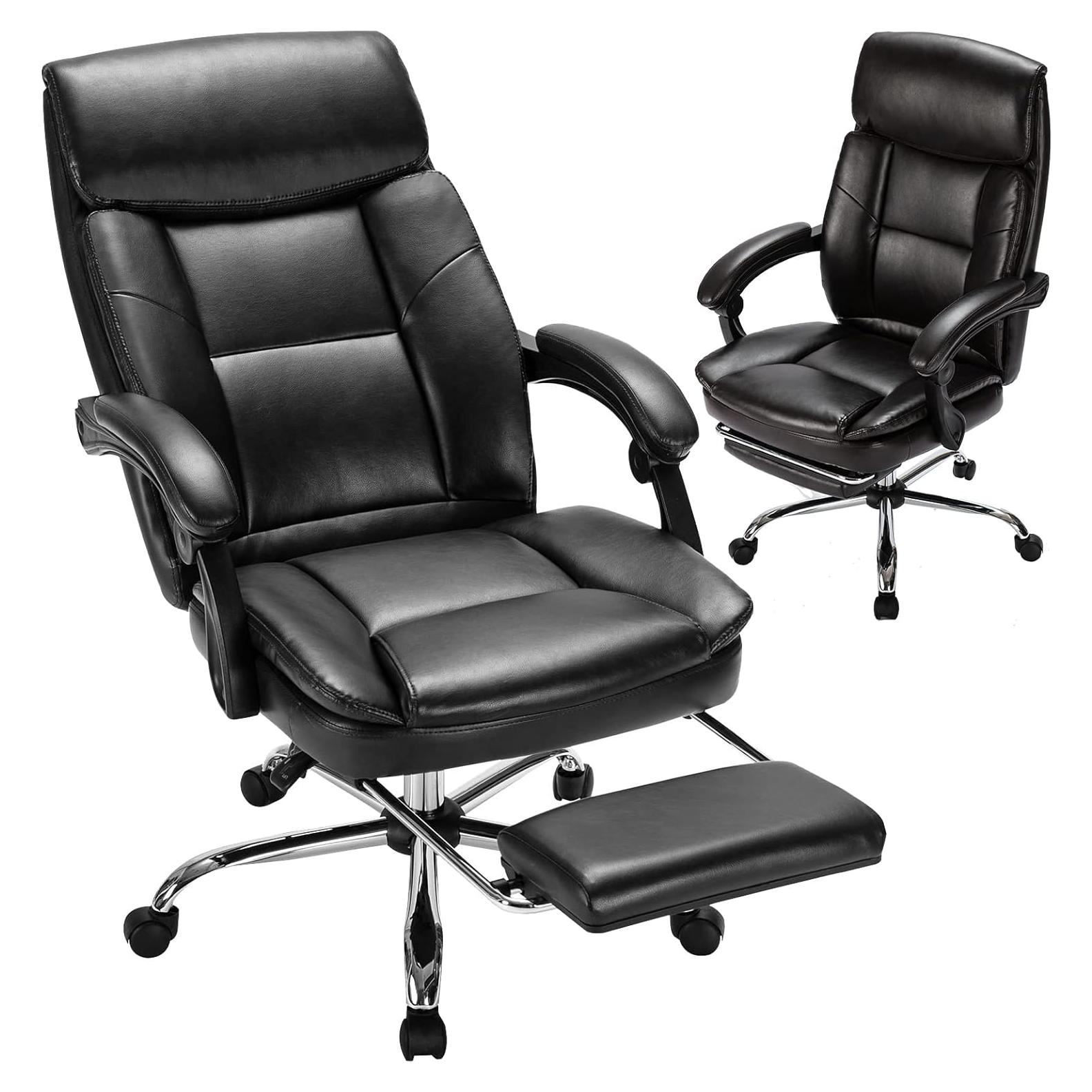 Silla de Oficina Ejecutiva DUMOS Reclinable con Descansabrazos