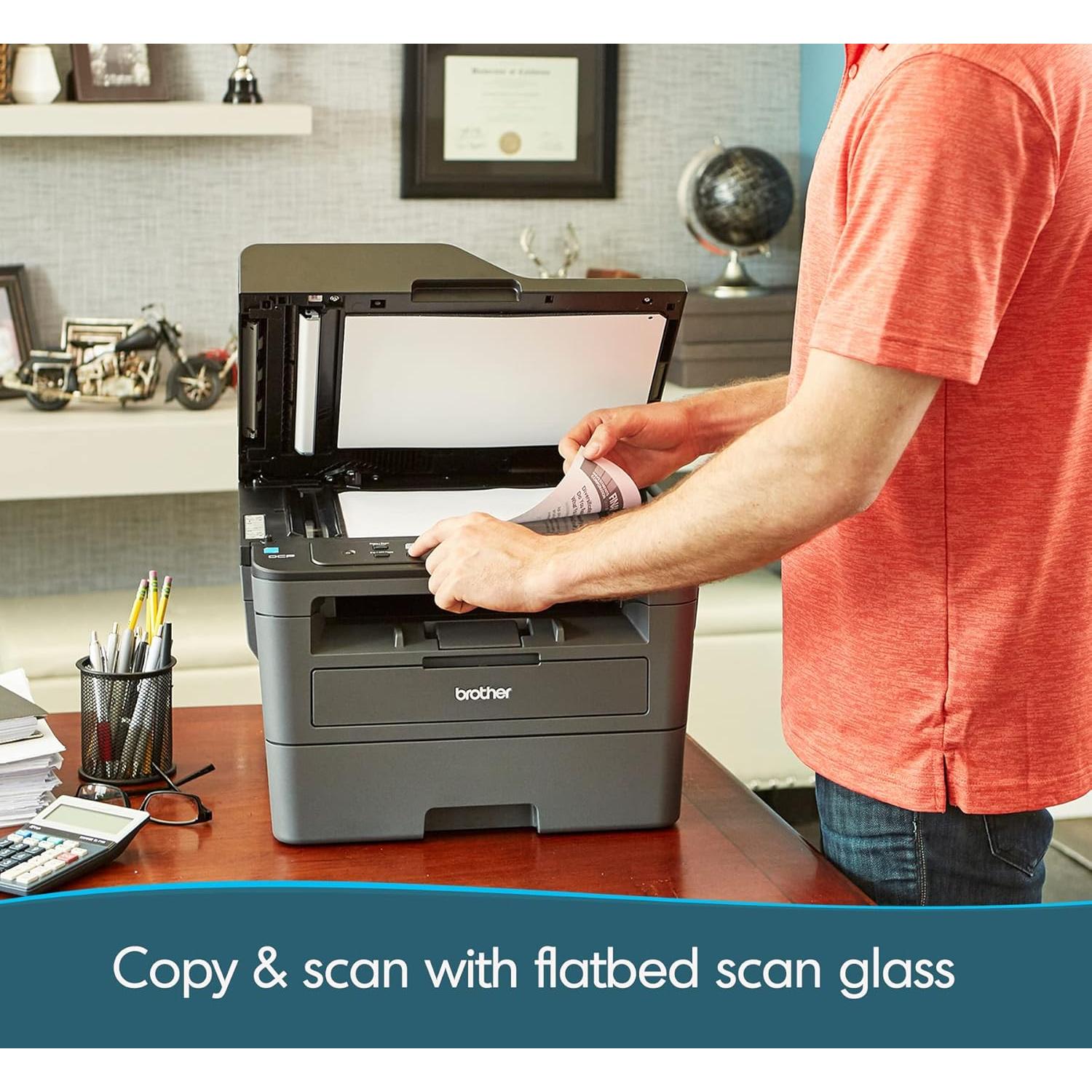 Impresora Multifuncional Láser Monocromática Brother DCP-L2550DW