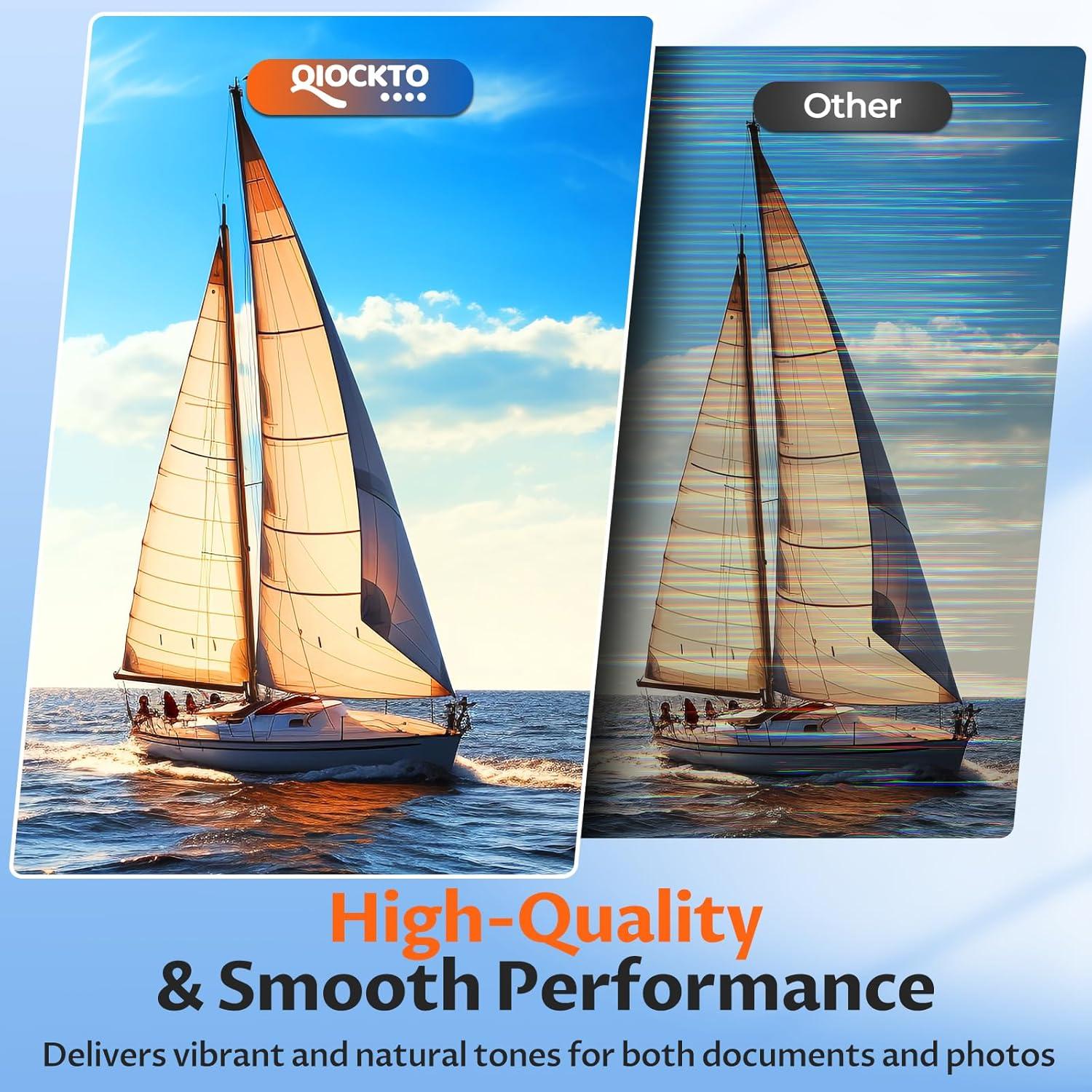 Recarga de Tinta 522 QIOCKTO para EcoTank 5 Botellas