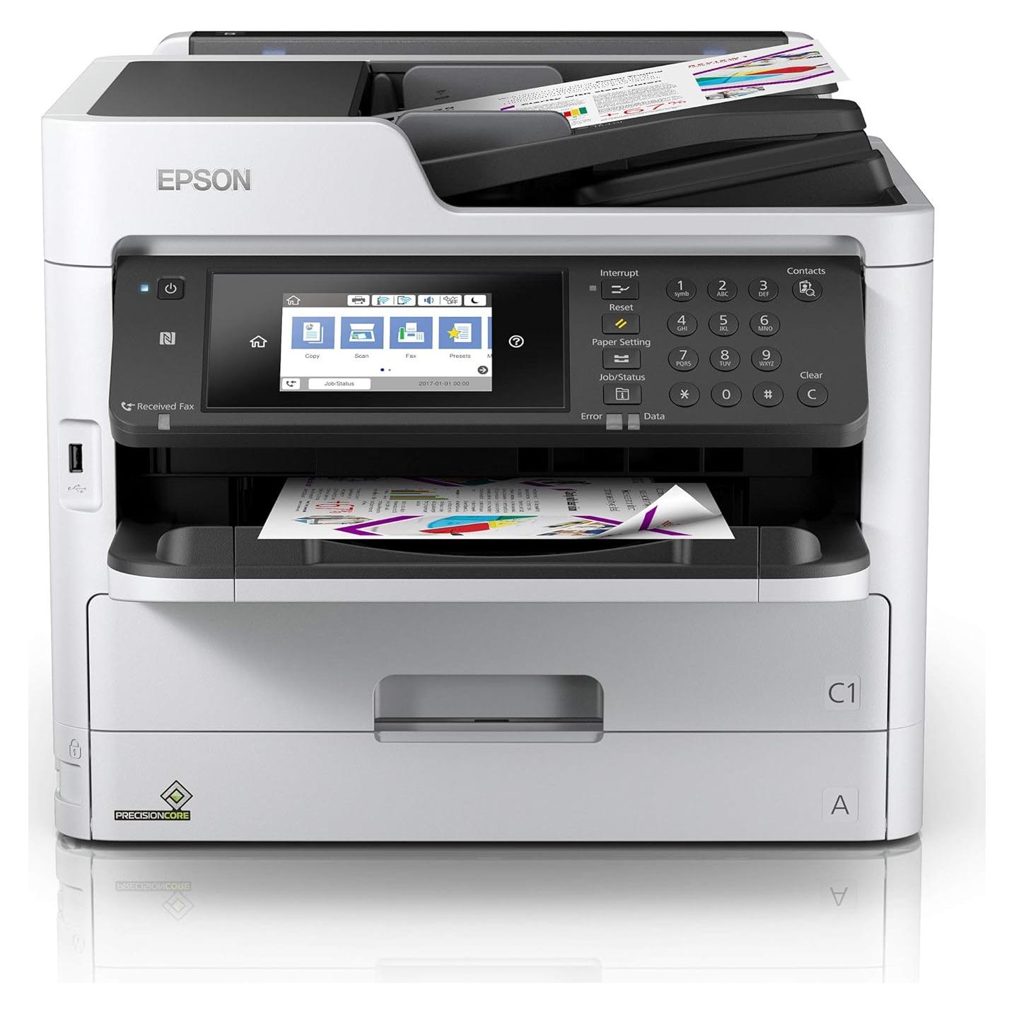 Impresora Multifuncional Color Epson WorkForce Pro WF-C5710