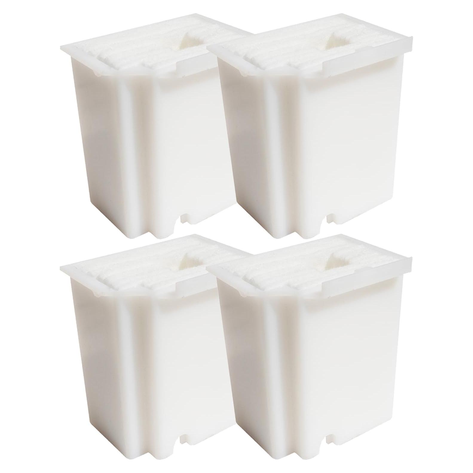 Paquete de 4 Almohadillas de Tinta Desechables GEMSENBOFU para Epson