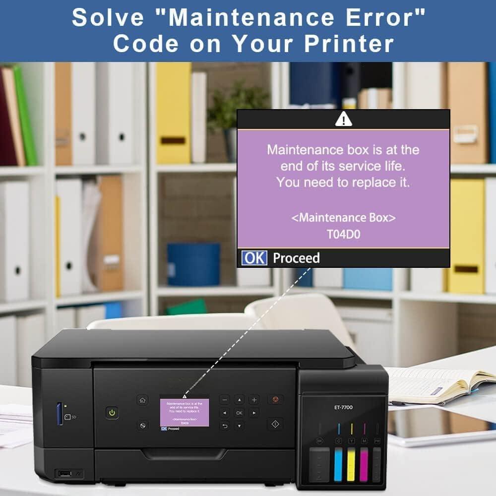 Caja de Mantenimiento de Tinta T04D0 Compatible Epson Ecotank