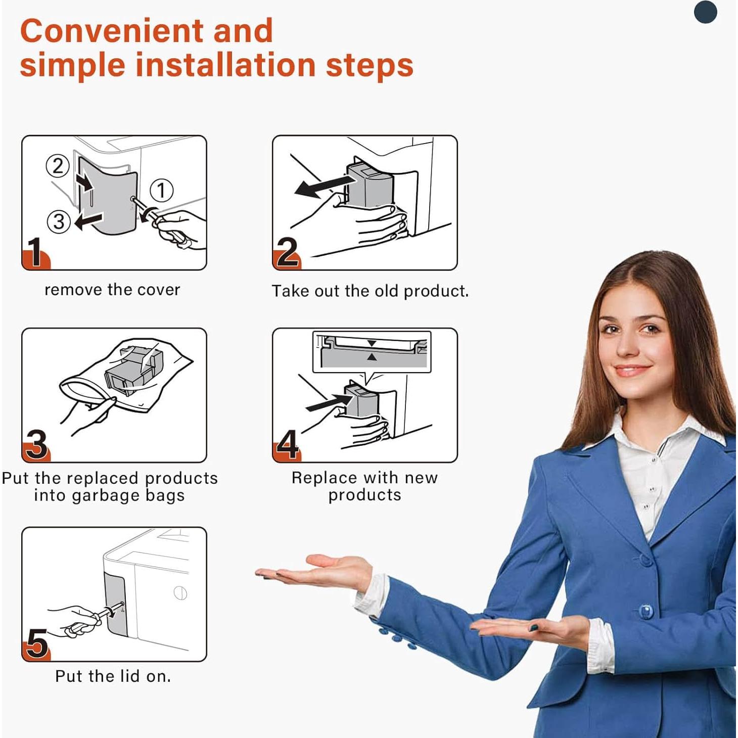 Reemplazo Almohadilla de Tinta Residual Sublimaker ET-2850/ET-2760