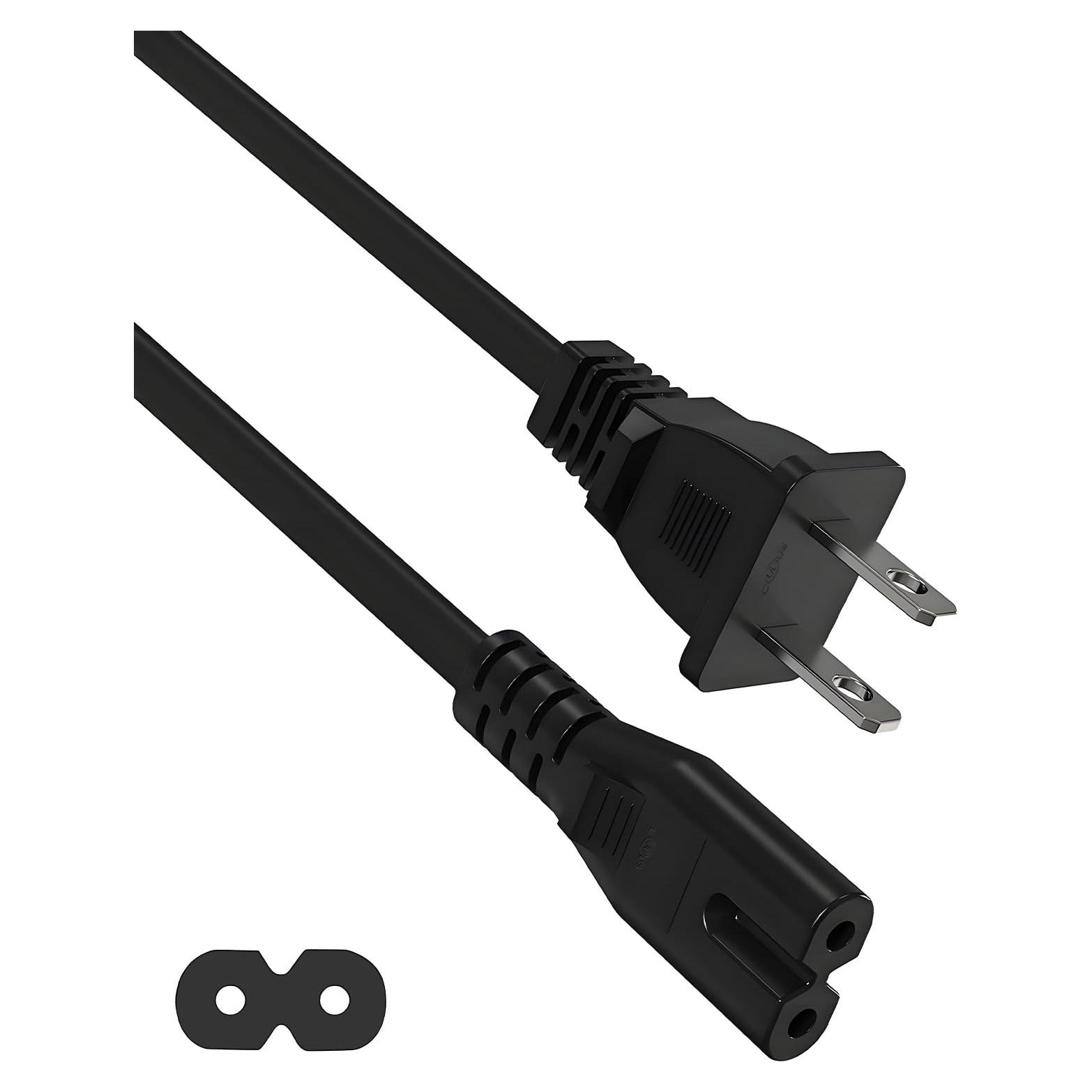 Cable de Alimentación 2 Clavijas TCKN 1.83m para Impresoras Epson