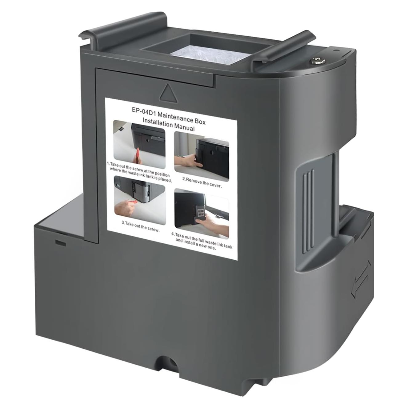 Caja de Mantenimiento de Tinta Hallosun T04D1 para Impresoras