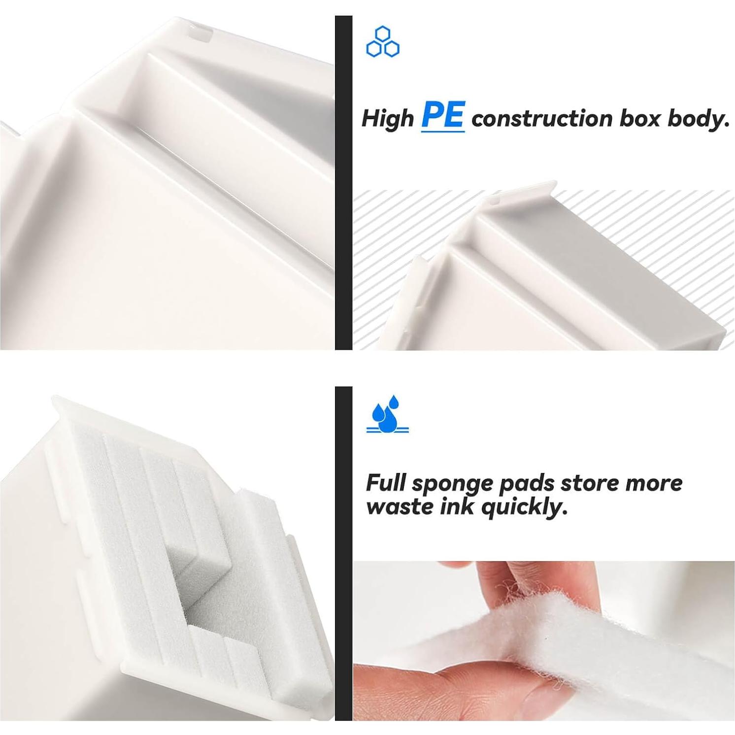 Reemplazo Almohadilla de Tinta Residual Sublimaker ET-2800/ET-4800 (2 Paquetes)