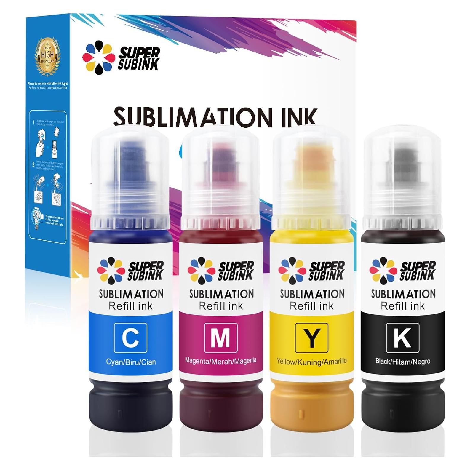 Tinta de Sublimación SUPERSUBINK para Epson EcoTank 388g