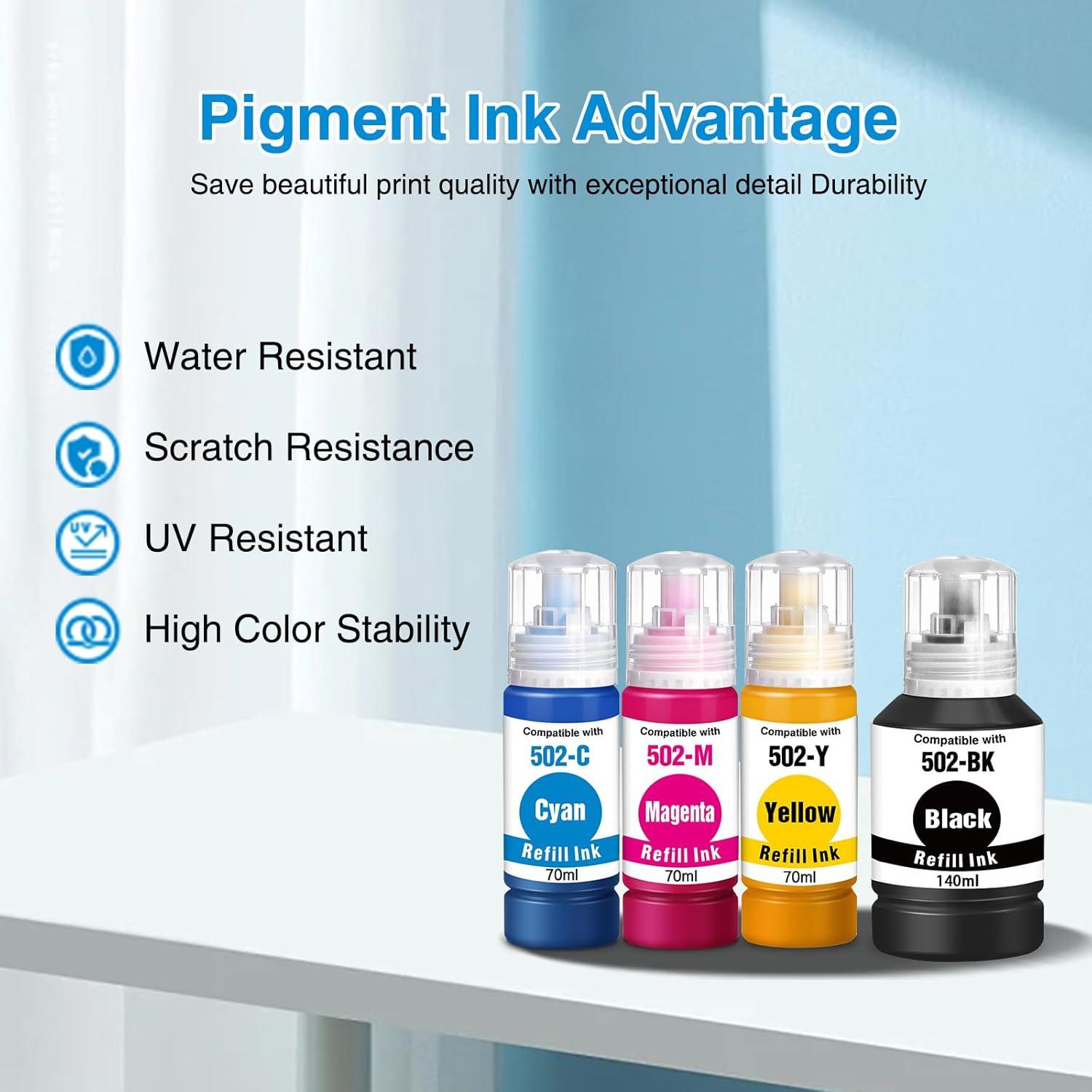 Botellas de Tinta de Recarga Starink 502 - Paquete de 4