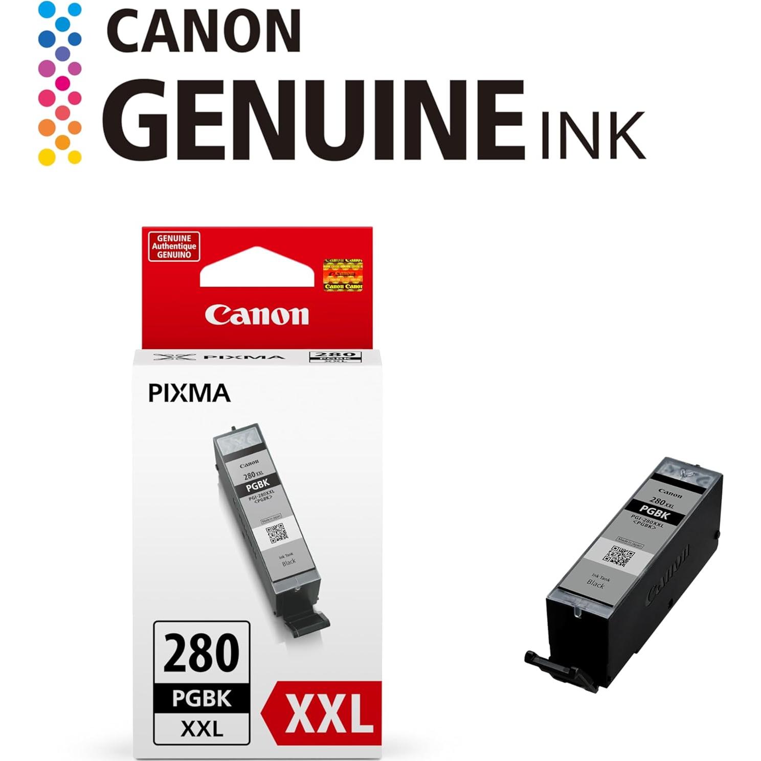 Tinta Negra Pigmento Canon PGI-280XXL Original para Impresoras
