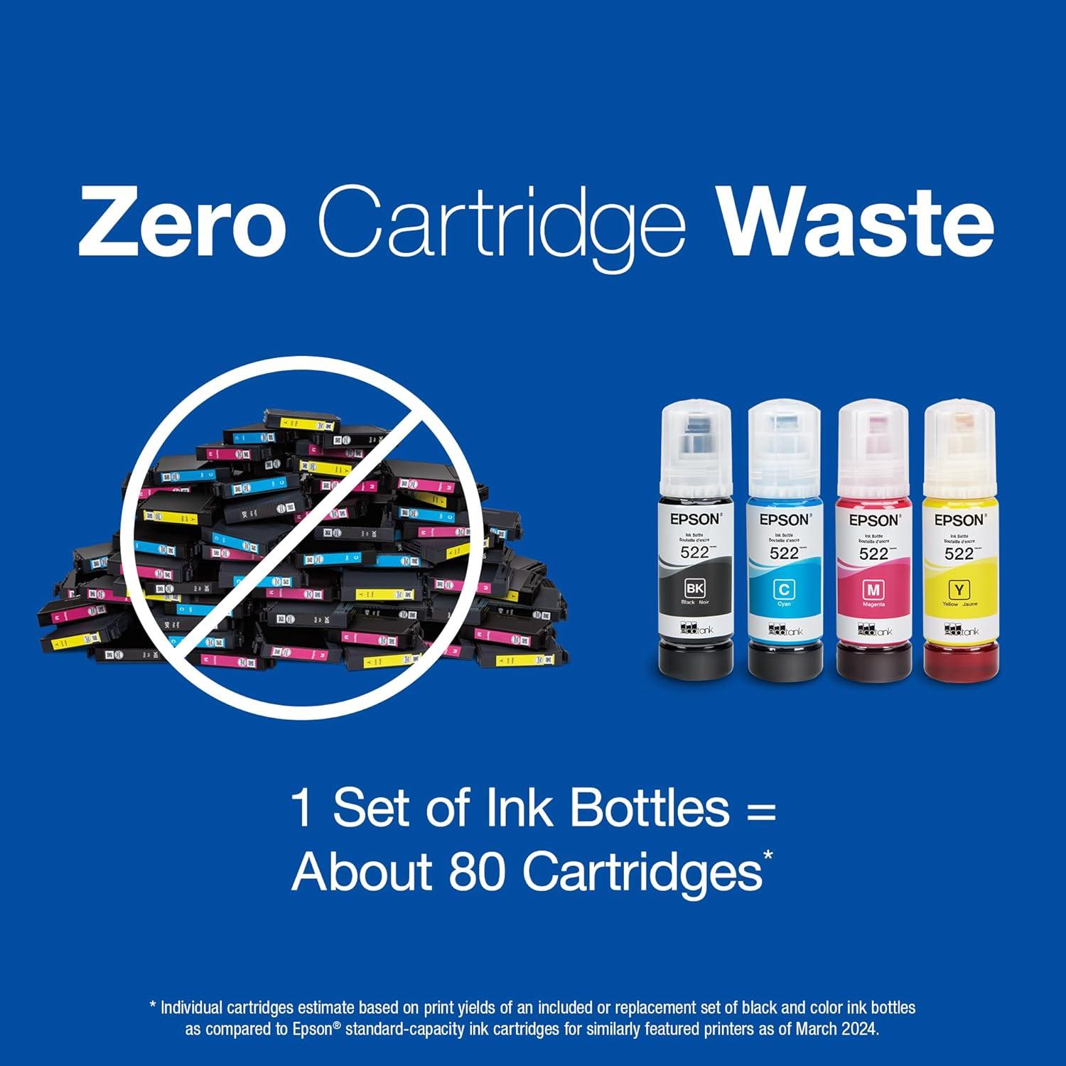 Botella de Tinta Magenta Epson EcoTank T522320-S Ultra Alta Capacidad