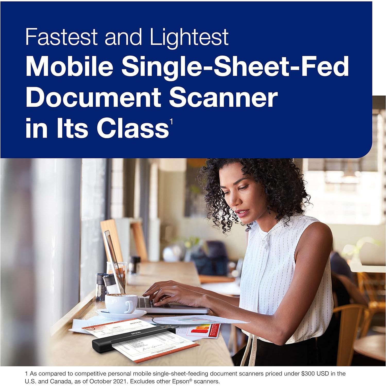 Escáner portátil Epson Workforce ES-50 + Impresora EcoTank ET-2800