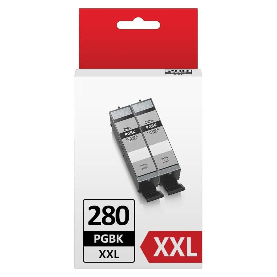 Cartucho de tinta PGI-280 XXL ZHAICOLOR para Canon - 2 PGBK