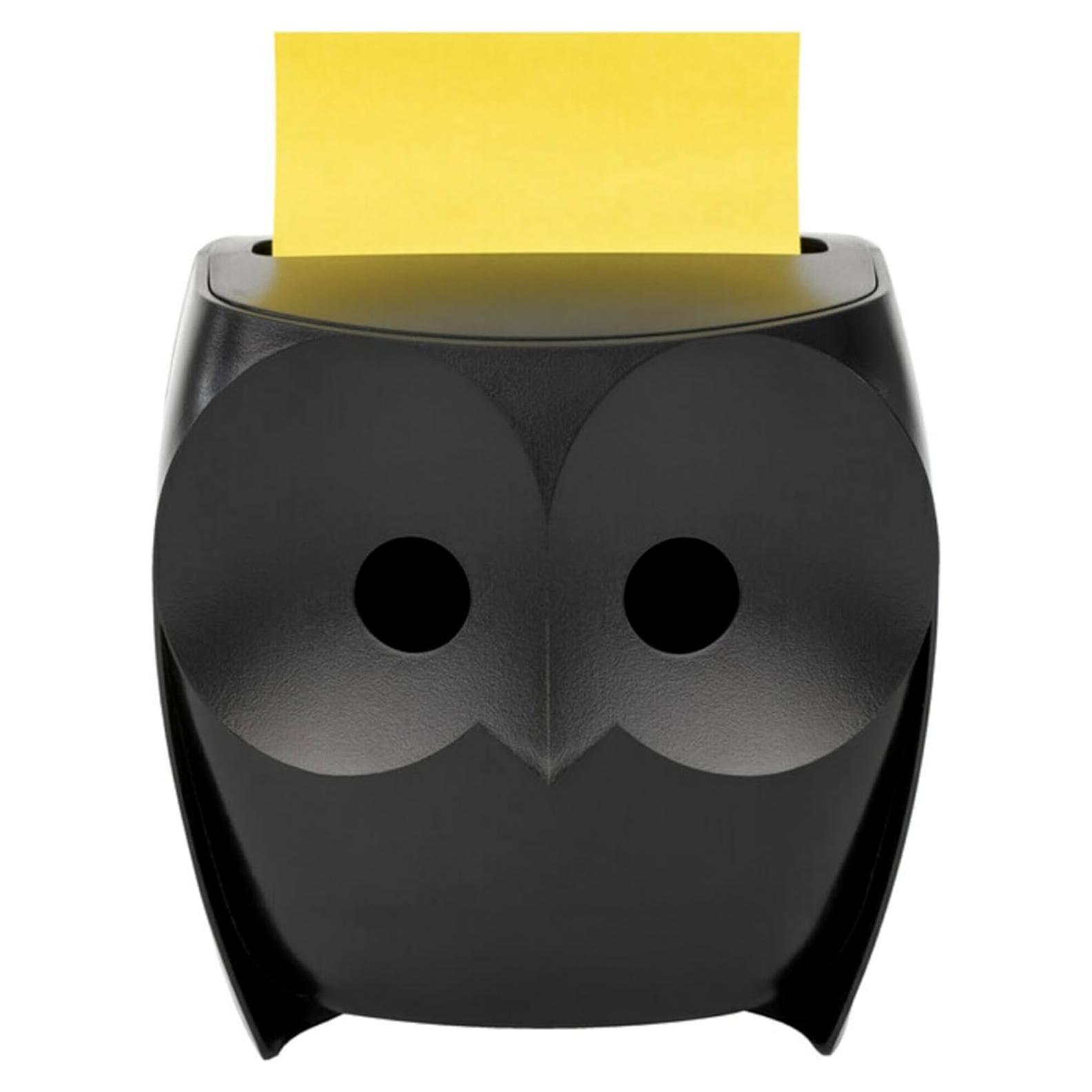 Dispensador de Notas Post-it Búho 45 Hojas 7.6x7.6cm