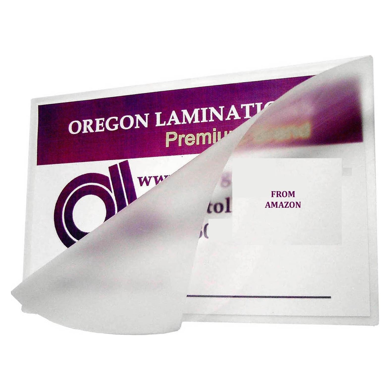 Fundas de Laminado Oregon 5 Mil 229x292mm Paquete 100