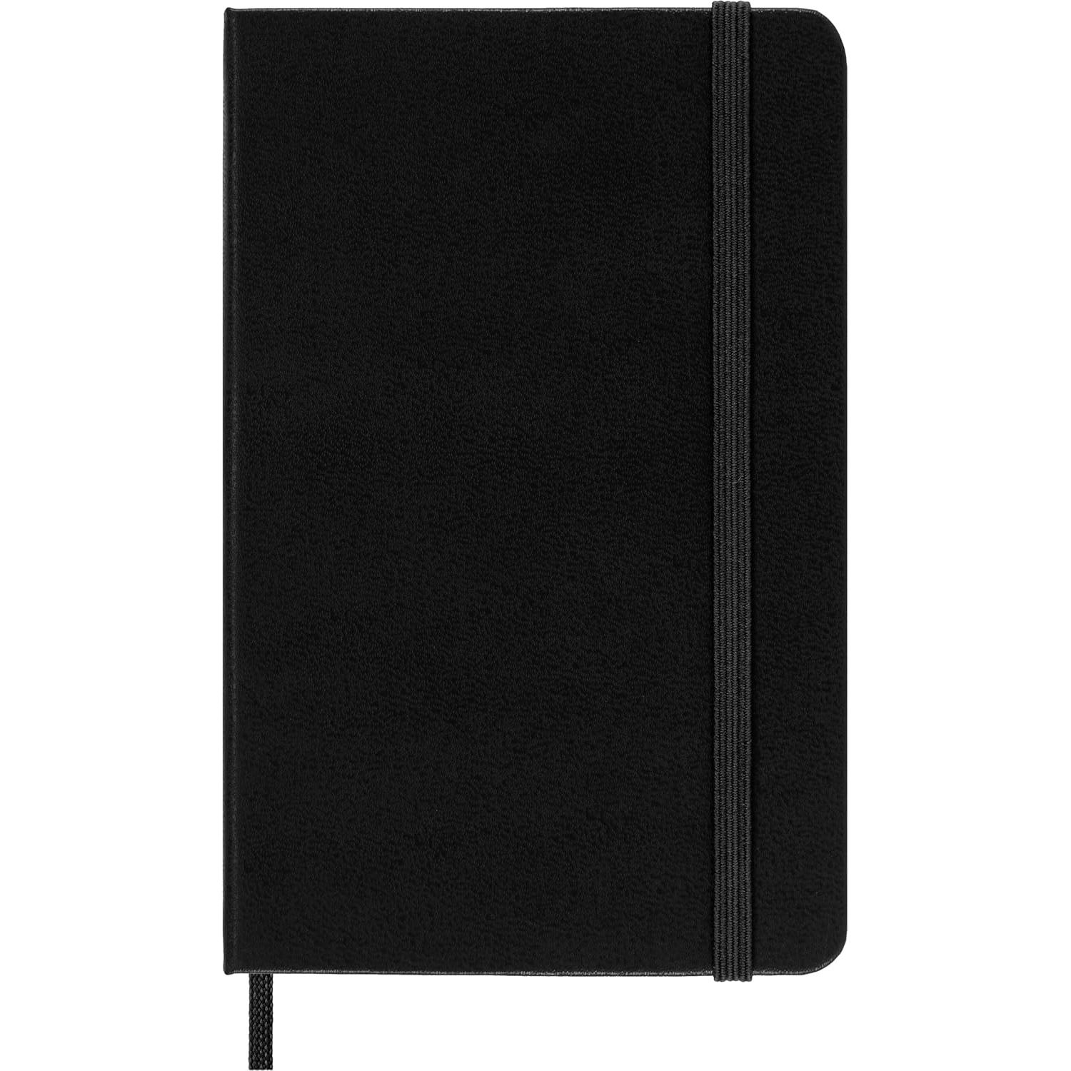Cuaderno Moleskine Clásico Tapa Dura Pocket Negro 192 Páginas